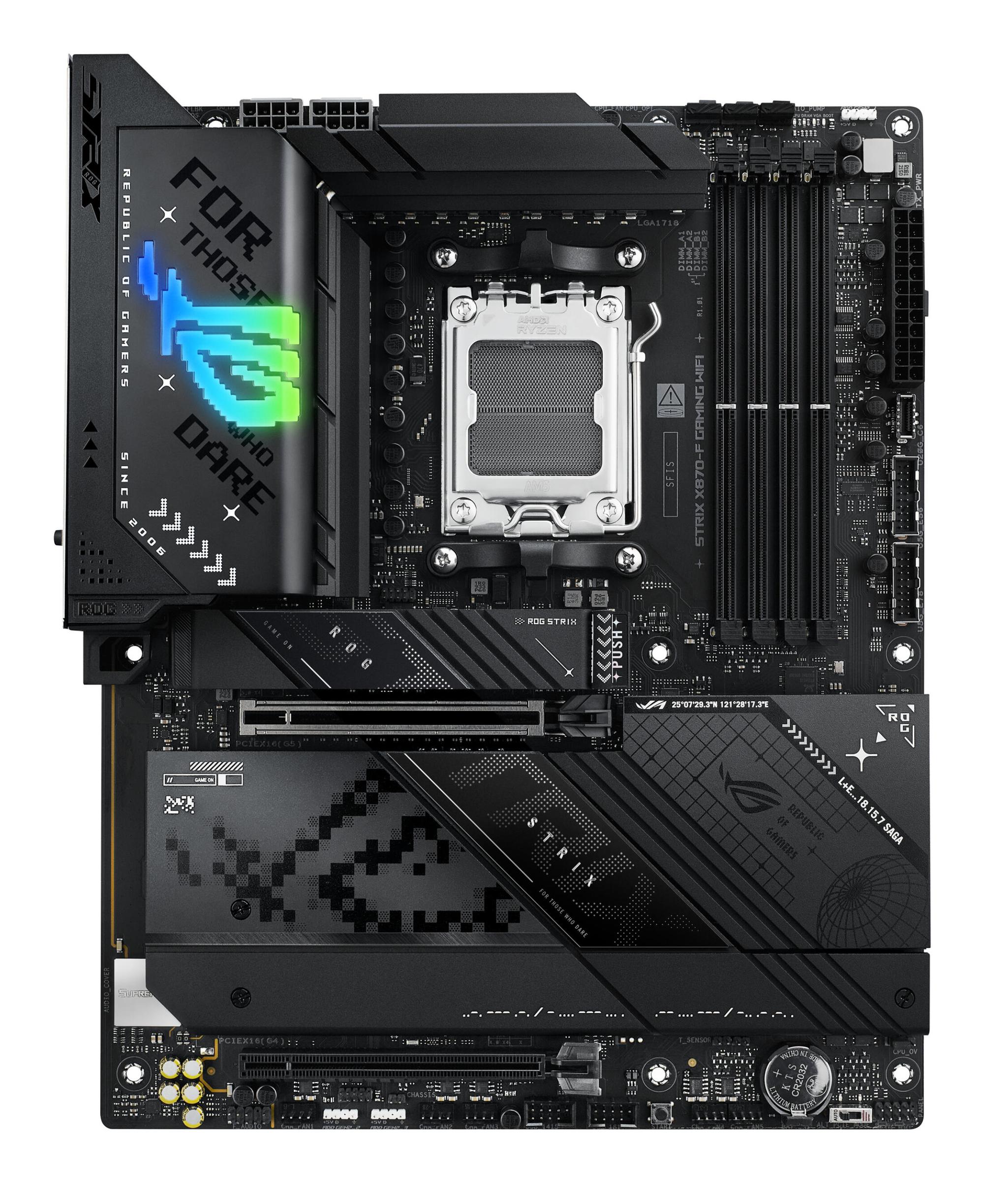 ASUS Mainboard ROG Strix X870-F Gaming WiFi / 90MB1IV0-M0EAY0 Black