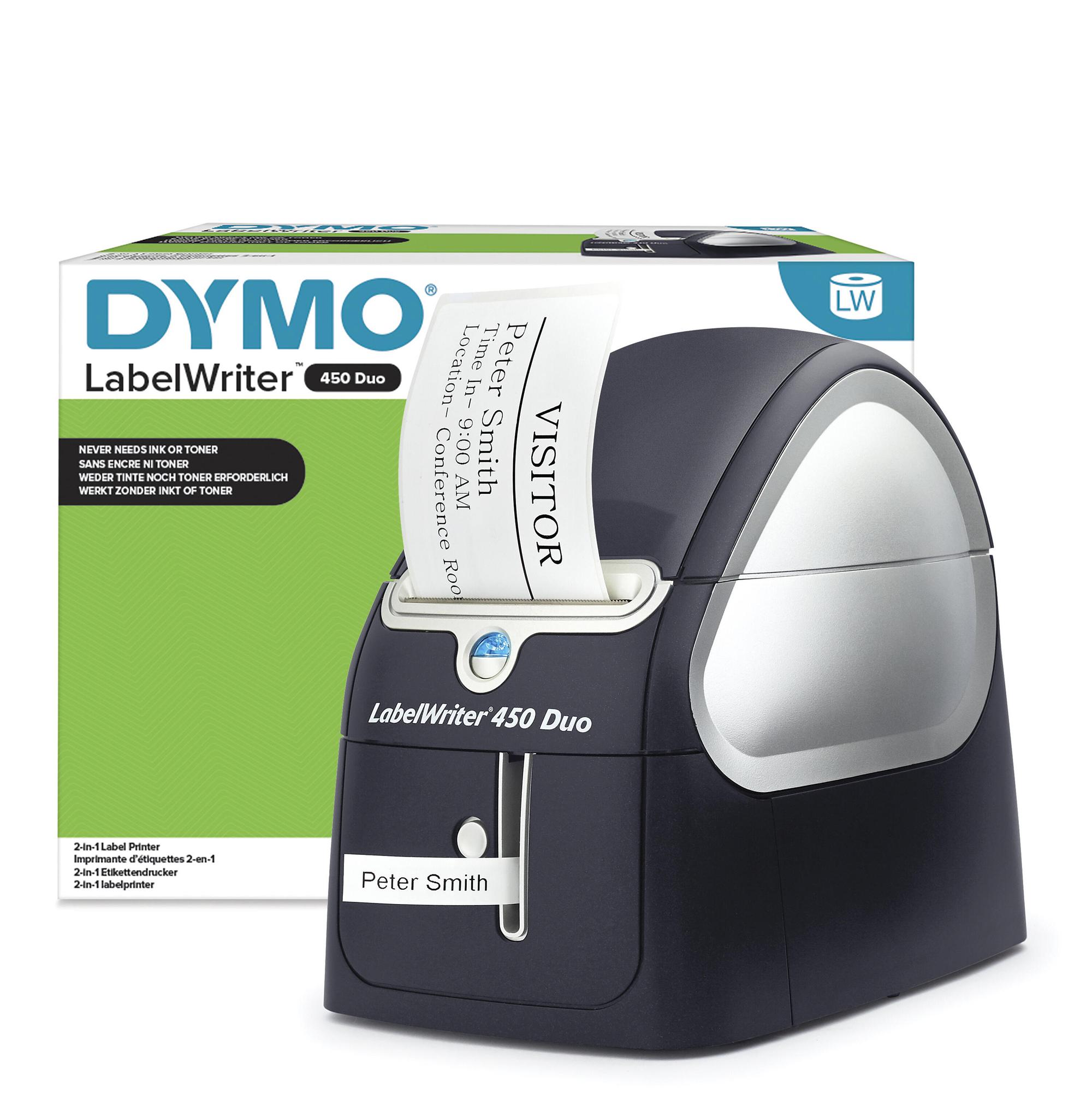 DYMO Etikettendrucker LW450DU / S0838920 Schwarz, Silber