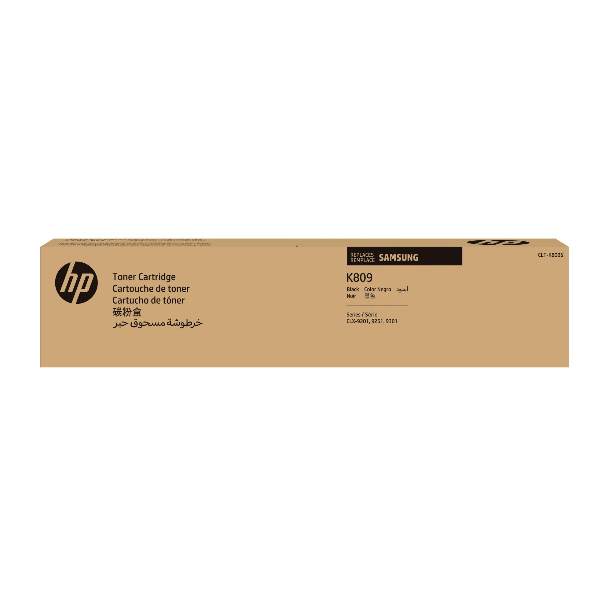 HP Toner CLT-K809S / SS607A Schwarz Standard