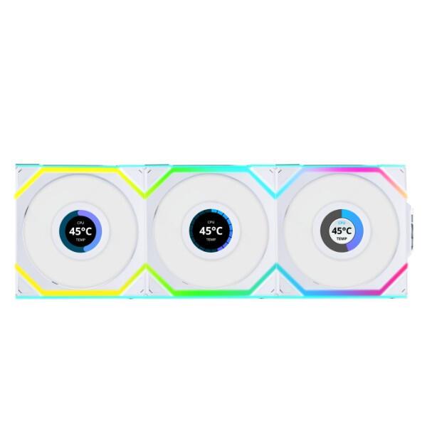 Lian Li Fan Uni Fan SL / 12SLLCD1W3W White 3-Pack