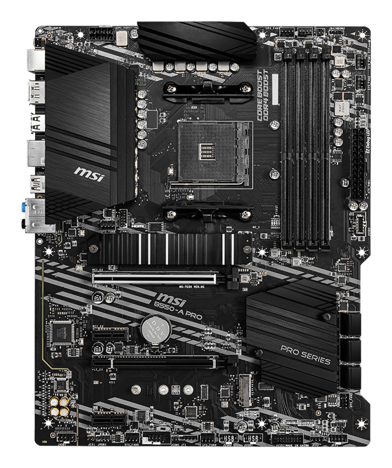 MSI Mainboard B550-A PRO / 7C56-002R Black