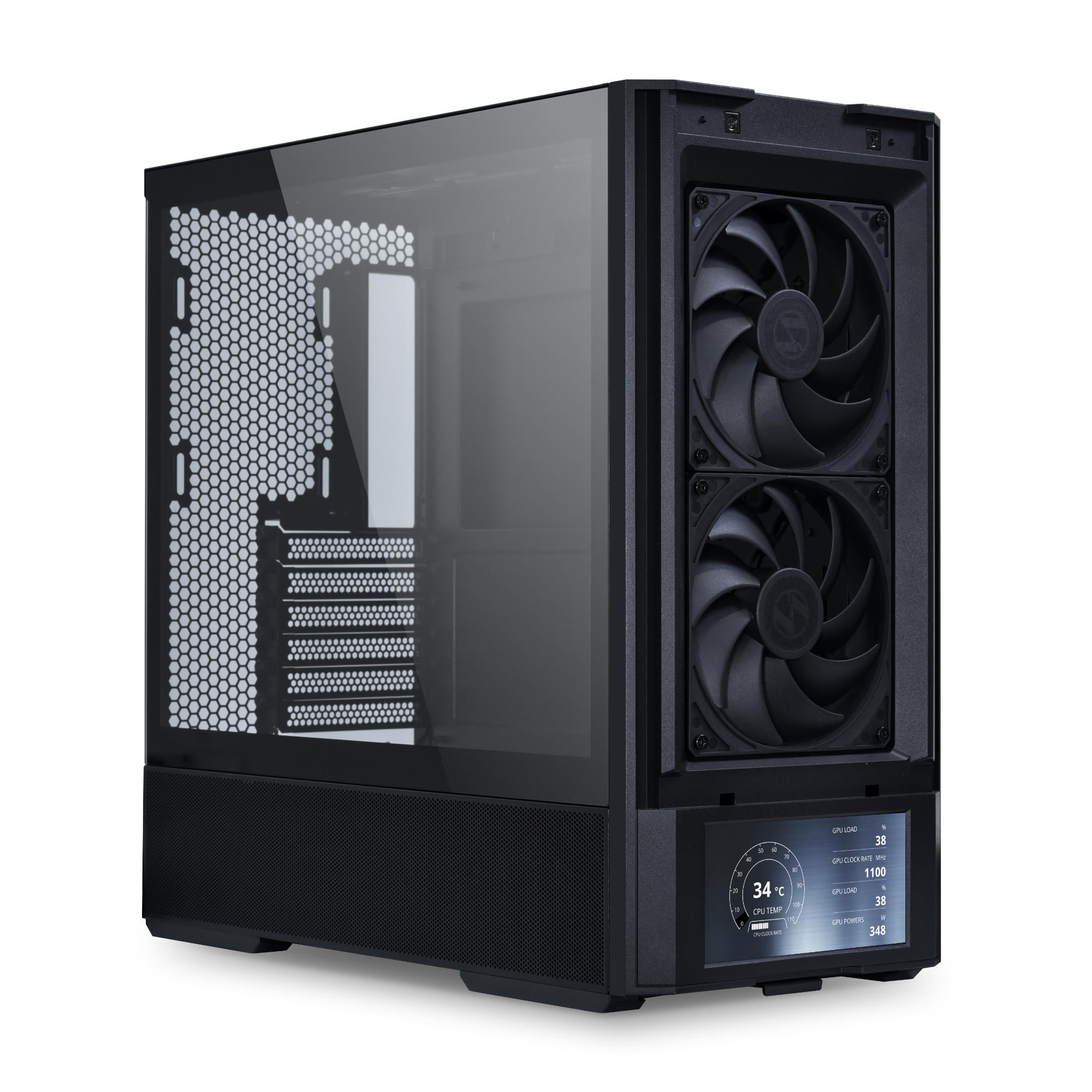 Lian Li PC case Lancool 207 Digital / LAN207DX Black 15.2 cm (6")