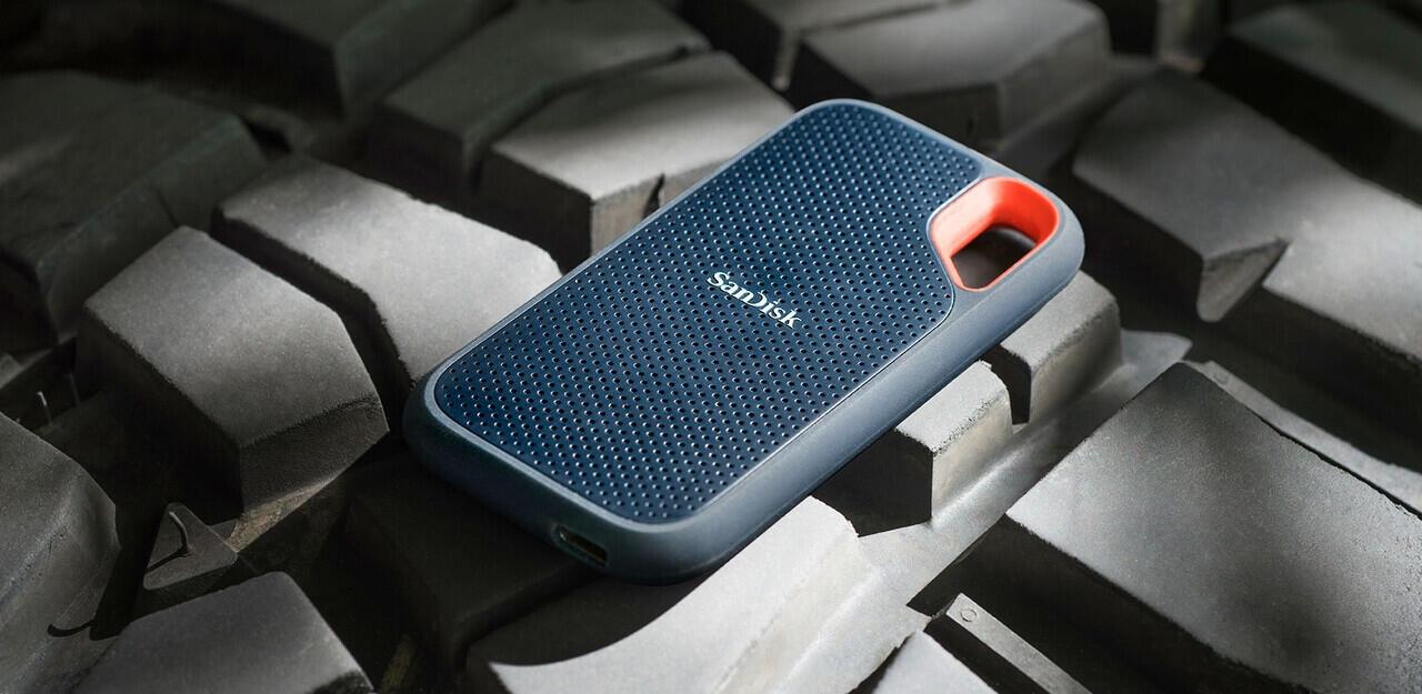 SanDisk External SSD Extreme 1TB / SDSSDE61-1T00-G25 Black
