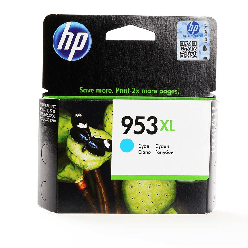 HP Ink 953XL / F6U16AE Cyan