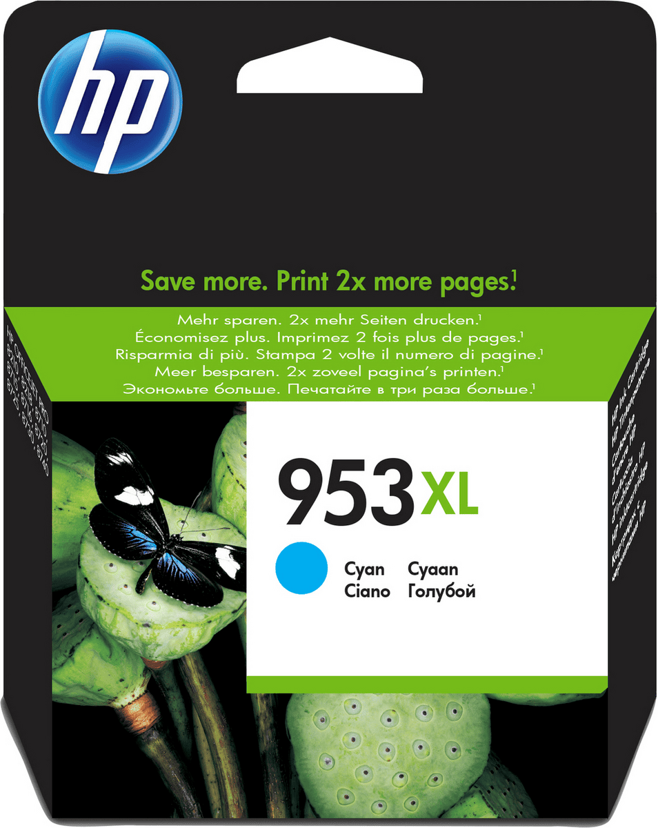 HP Ink 953XL / F6U16AE Cyan XL HP Ink 953XL / F6U16AE Cyan XL