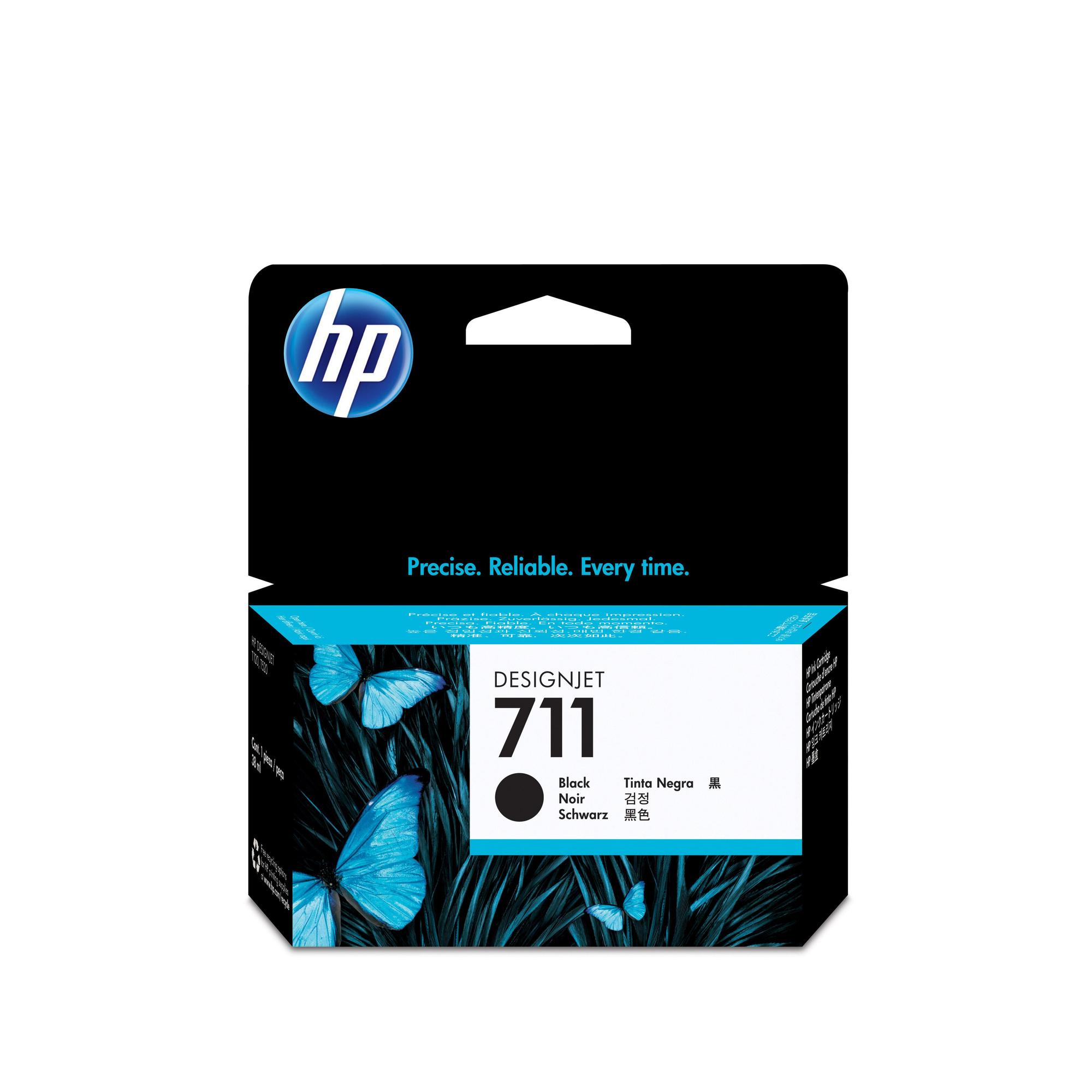HP Encre 711 / CZ129A Noir Standard