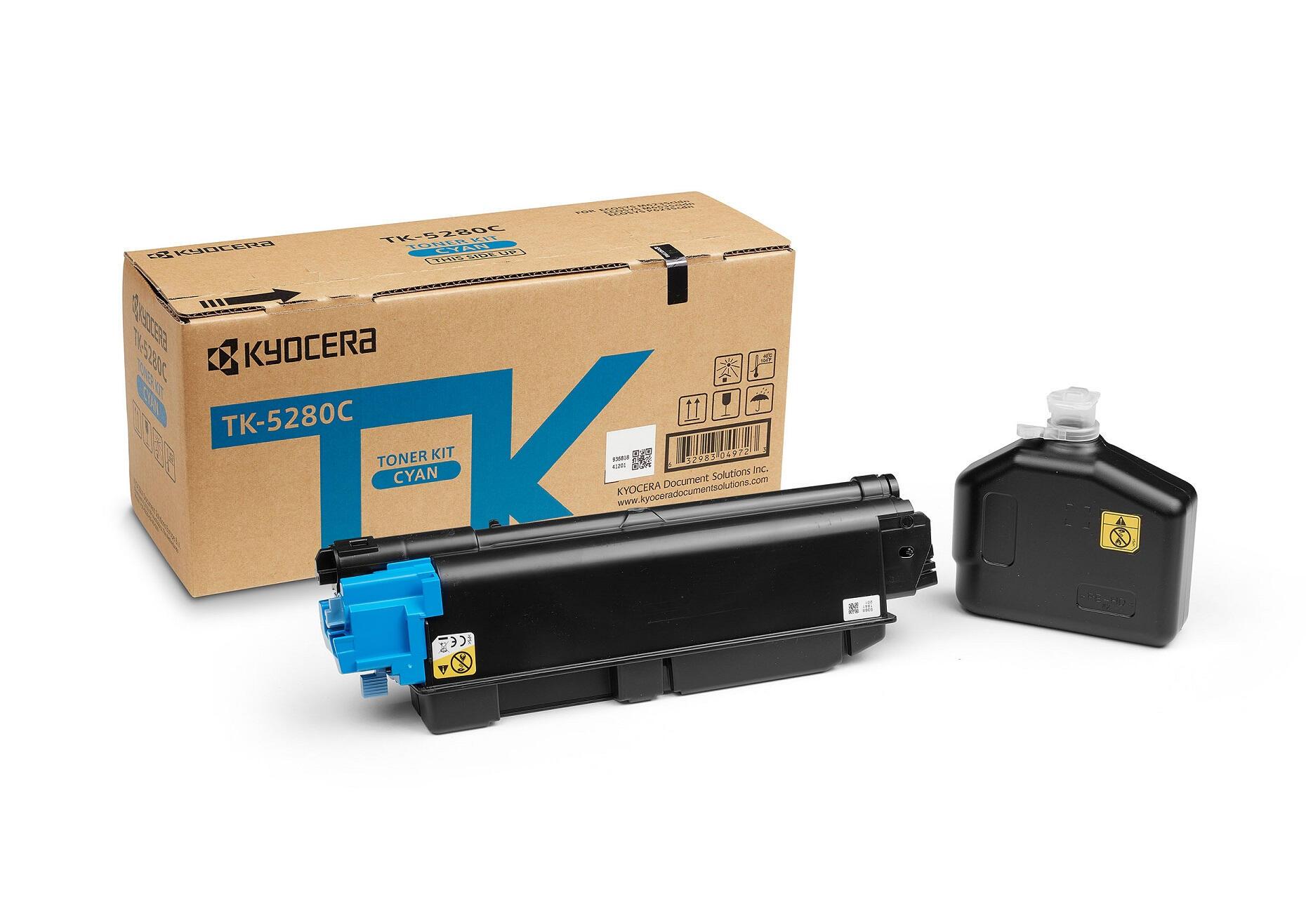 KYOCERA Tóner TK-5280C / 1T02TWCNL0 Cian