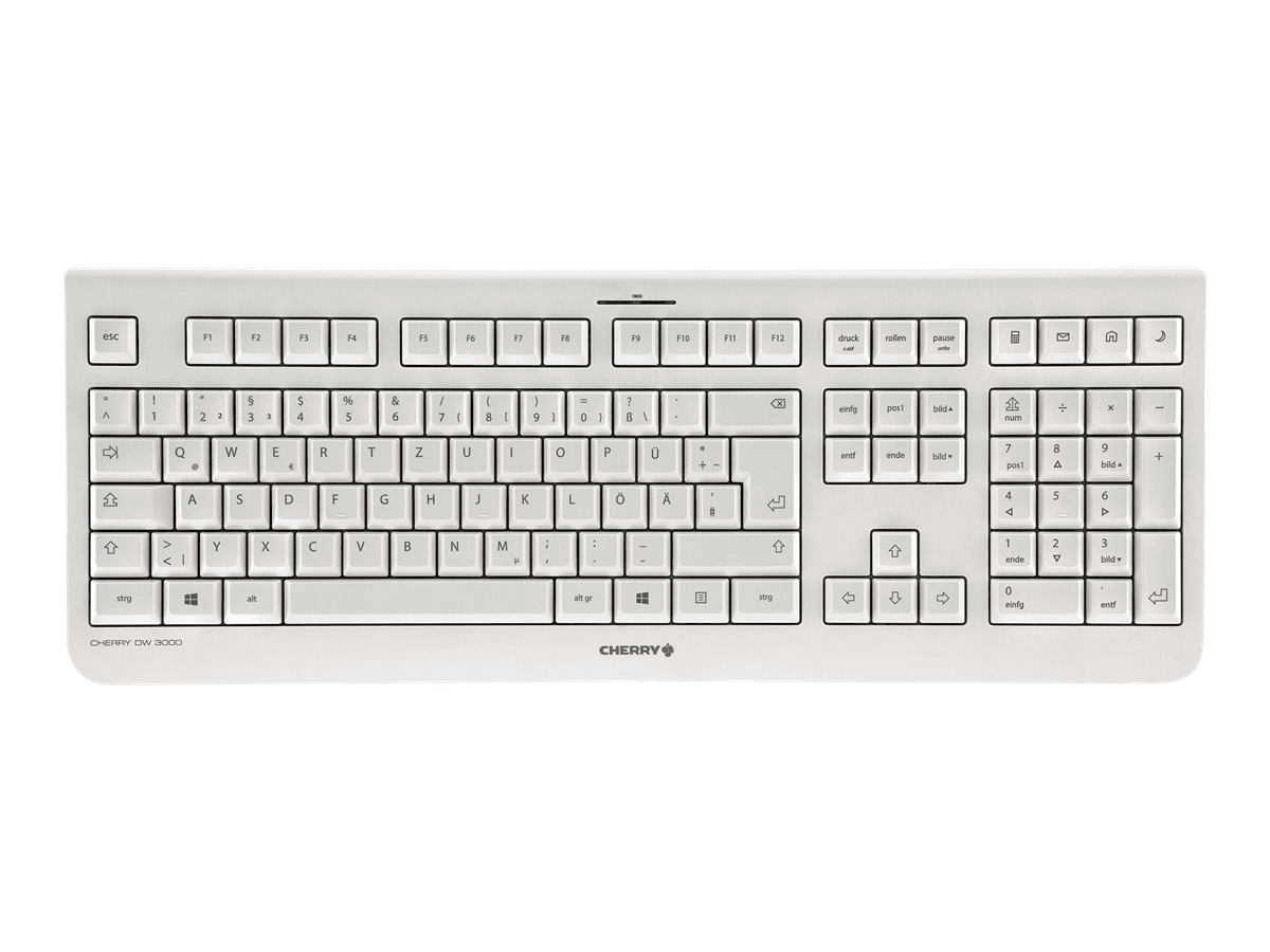Cherry Maus- und Tastatur-Set DW3000G / JD-0710DE-0 Hell Grau