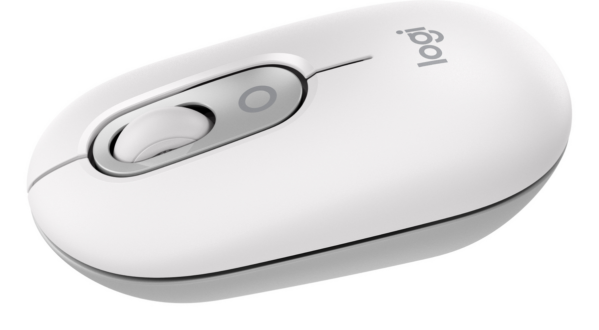 Logitech Ratón Pop Emoji / 910-007411 Blanco