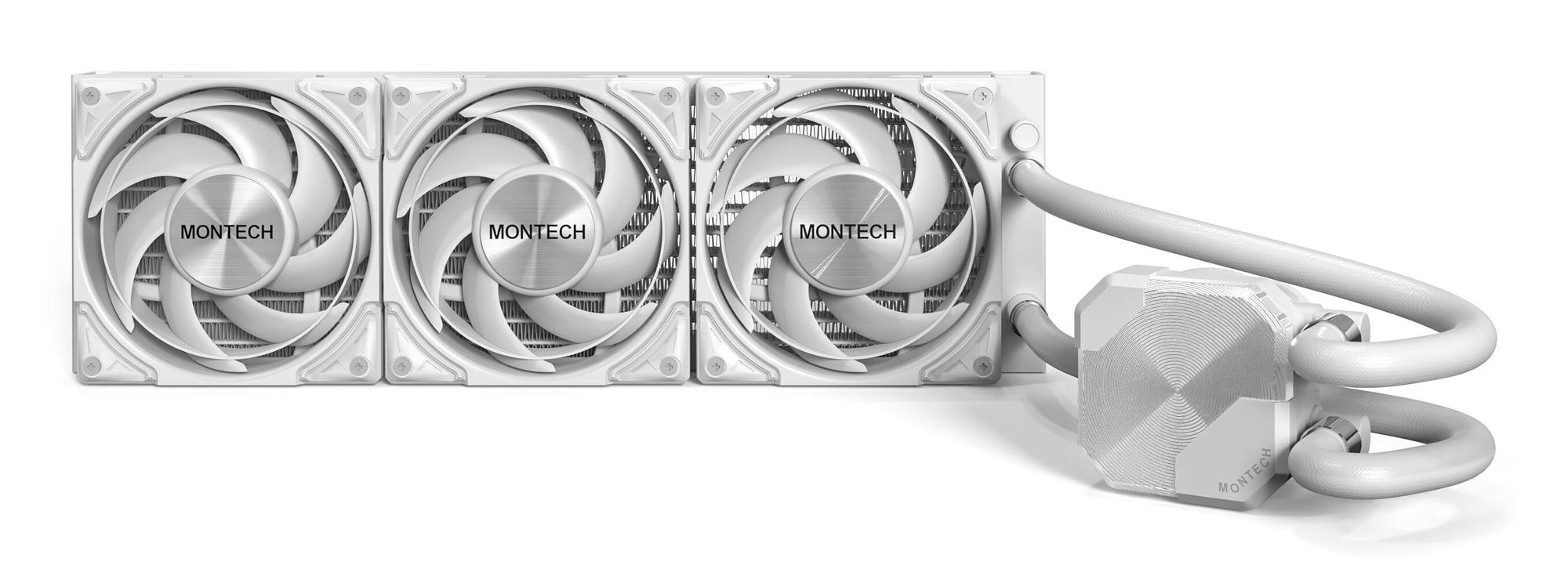 Montech Raffreddamento ad acqua HyperFlow Silent 360 / HYPERFLOW SILENT 360 (W) Bianco XL