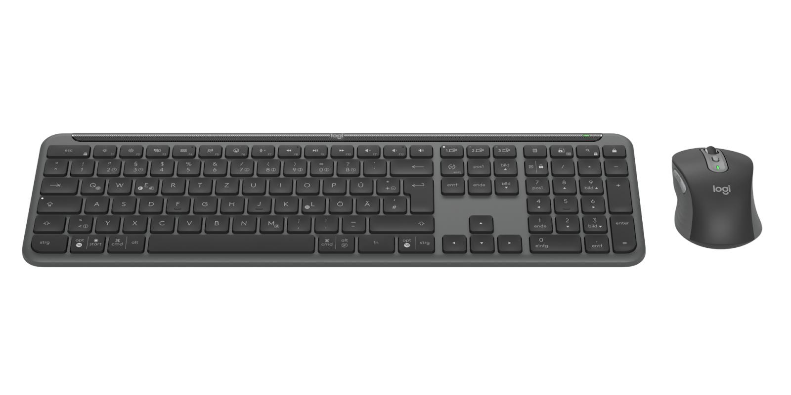 Logitech Set de ratón y teclado MK950 for Business / 920-012504 Grafito