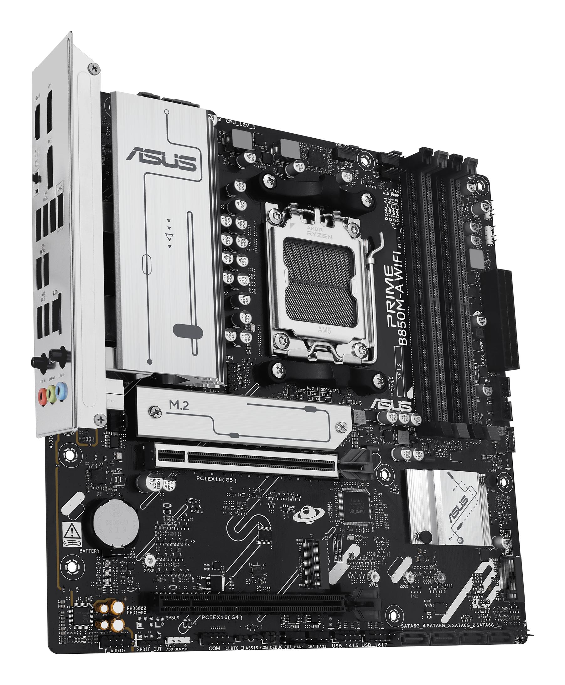ASUS Carte mère PRIME B850M-A WIFI / 90MB1LN0-M0EAY0 Multicolore