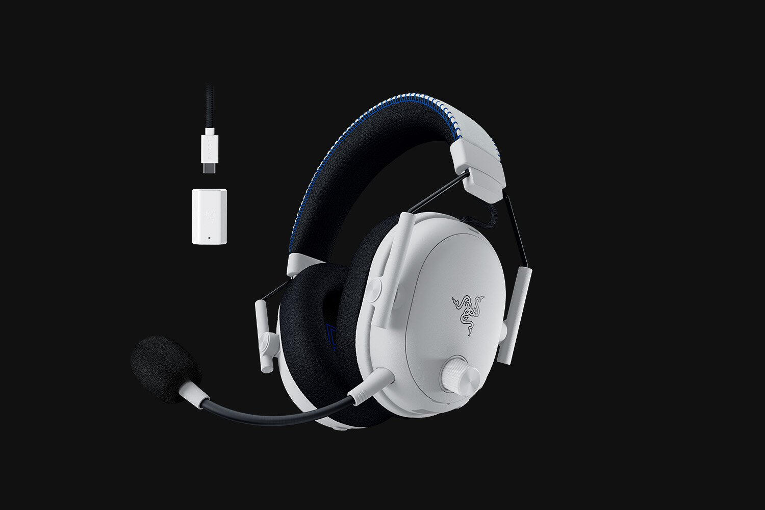 Razer Auriculares BlackShark V3 Pro Playstation White / RZ04-05400600-R3G1 Blanco