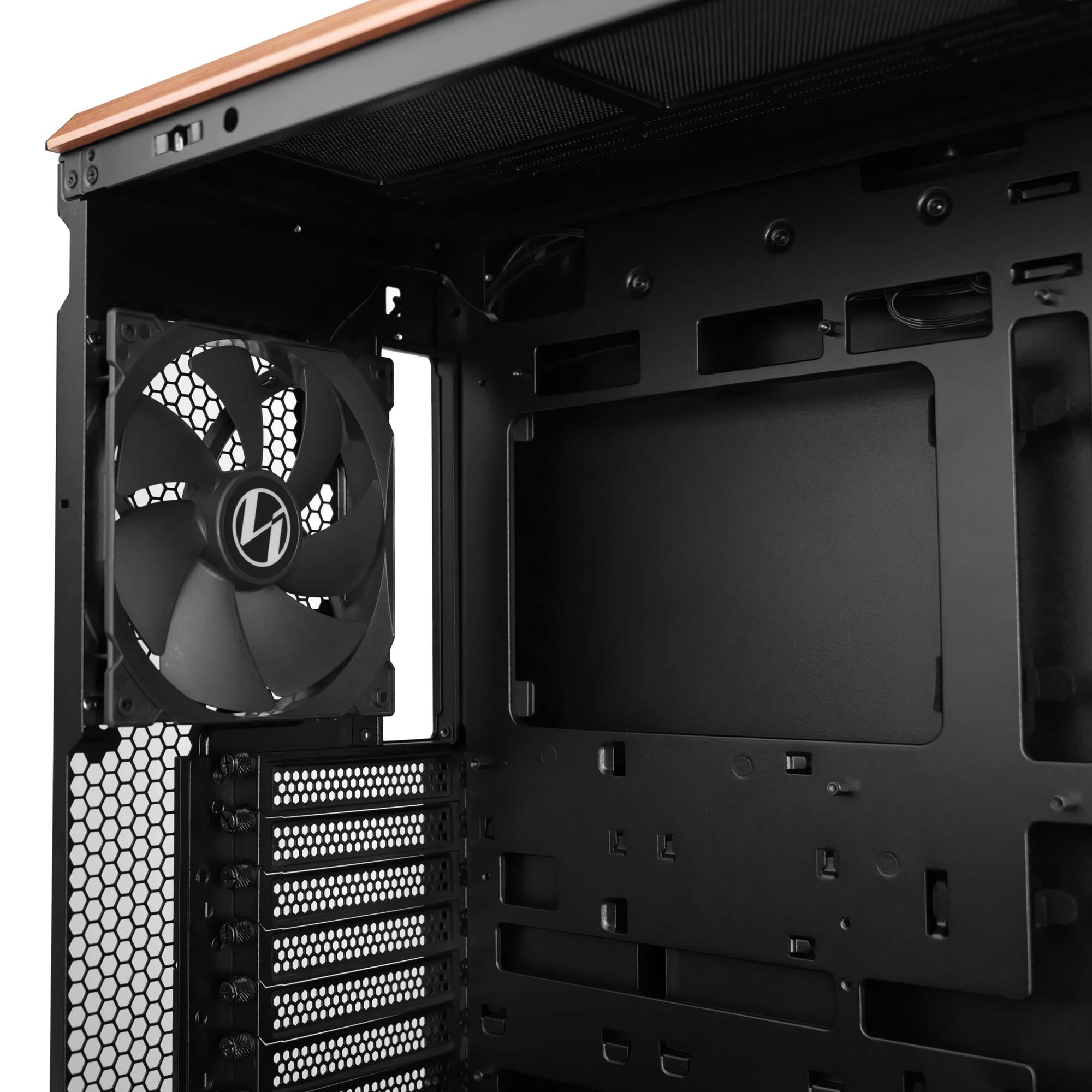 Lian Li PC case Lancool 217 Wood / G99.LAN217X.00 Black, wood