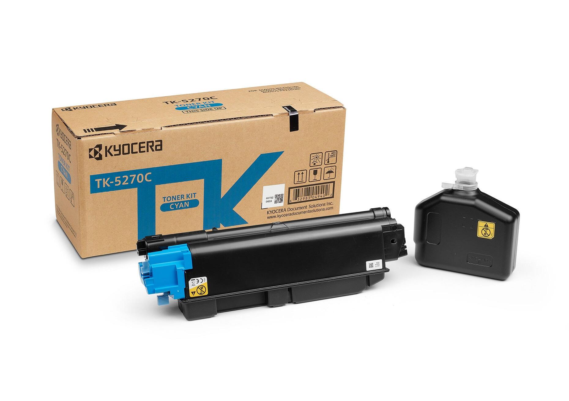 KYOCERA Toner TK-5270C / 1T02TVCNL0 Cyan Standard