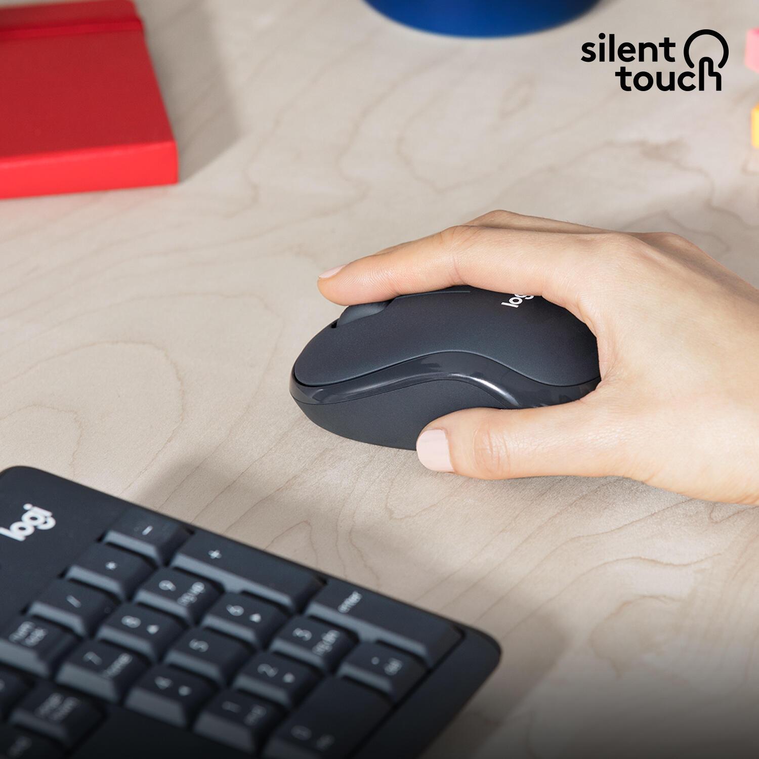 Logitech Maus- und Tastatur-Set MK295 Silent / 920-009800 Graphit