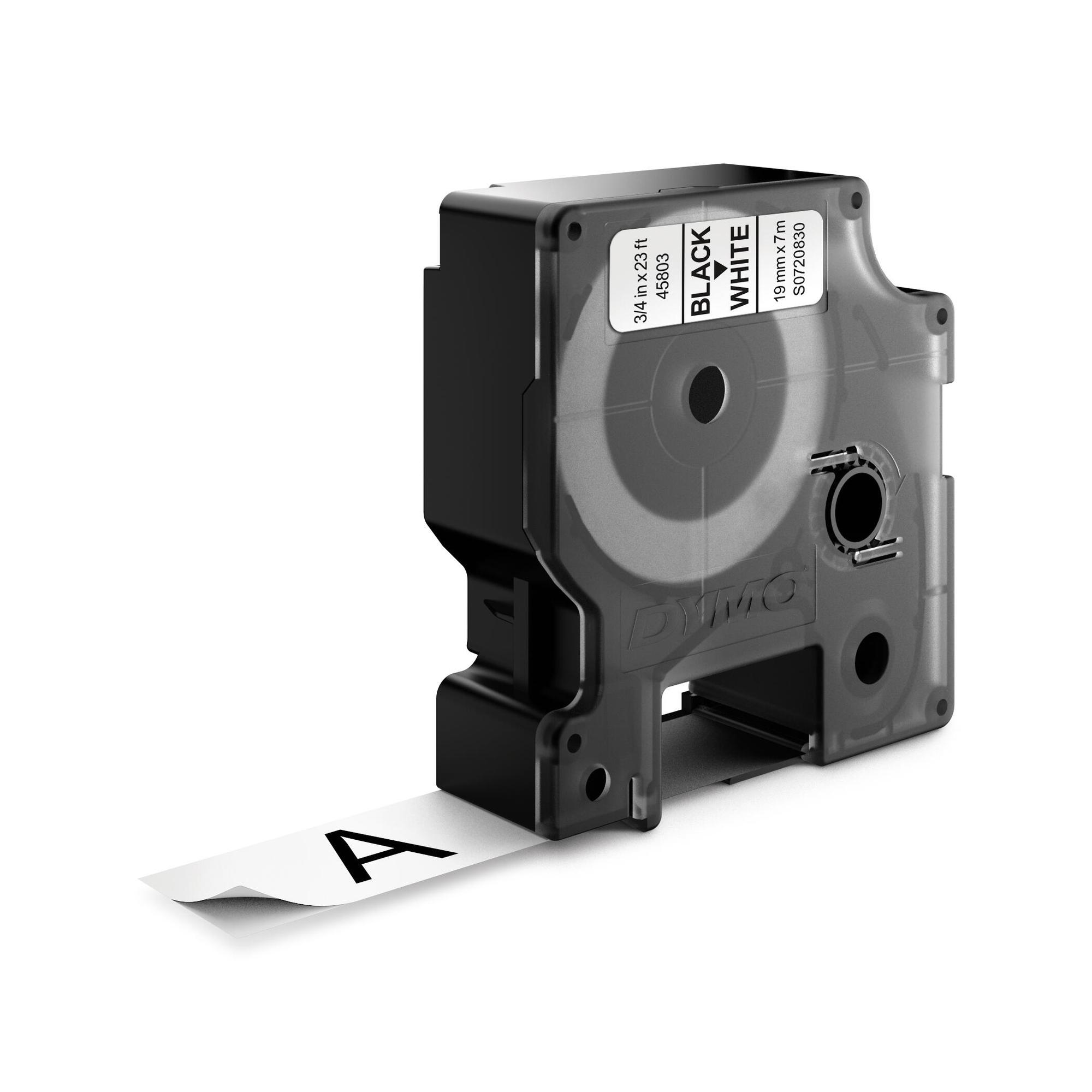 DYMO Cinta de color 45803 / S0720830 Negro, blanco