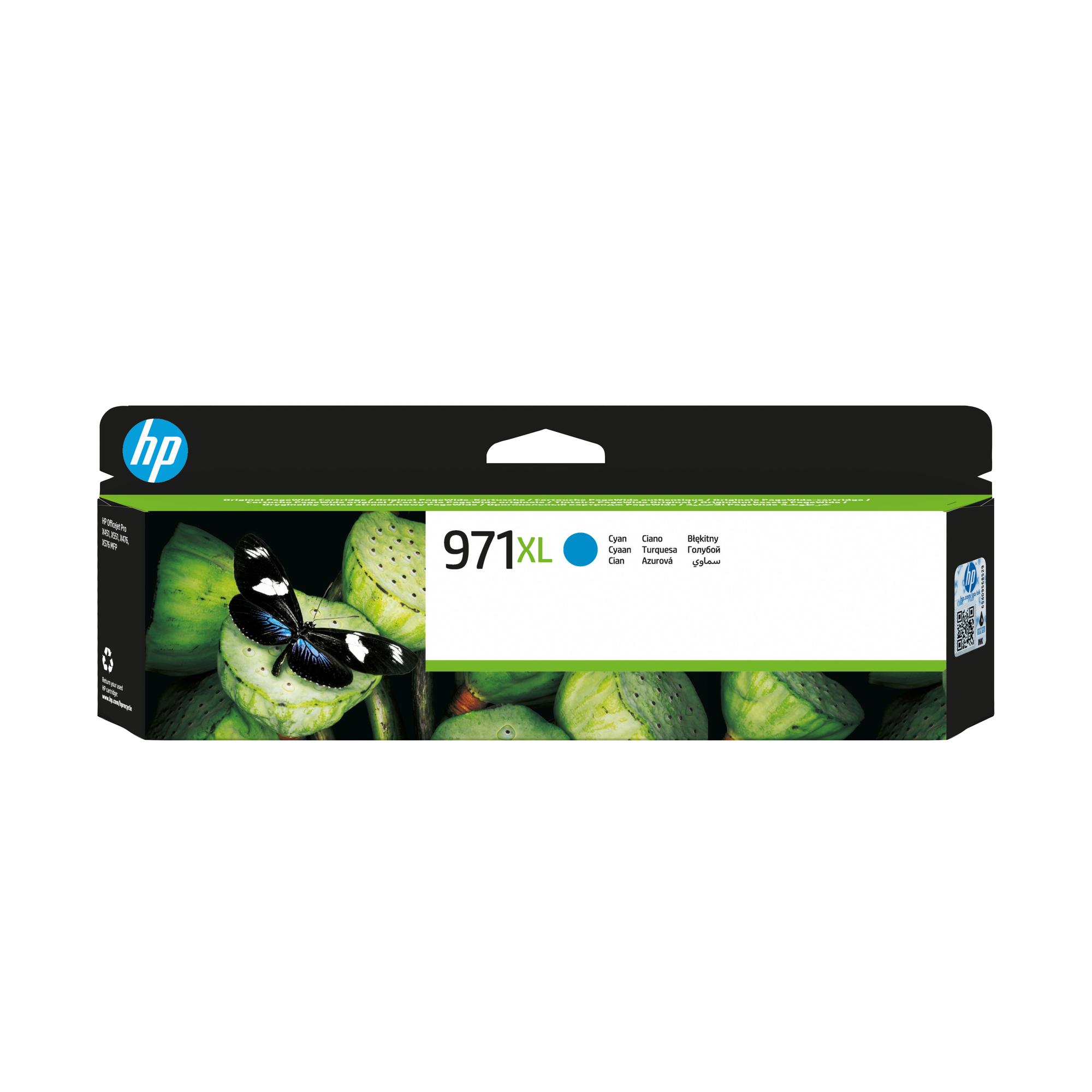 HP Encre 971XL / CN626AE Cyan XL