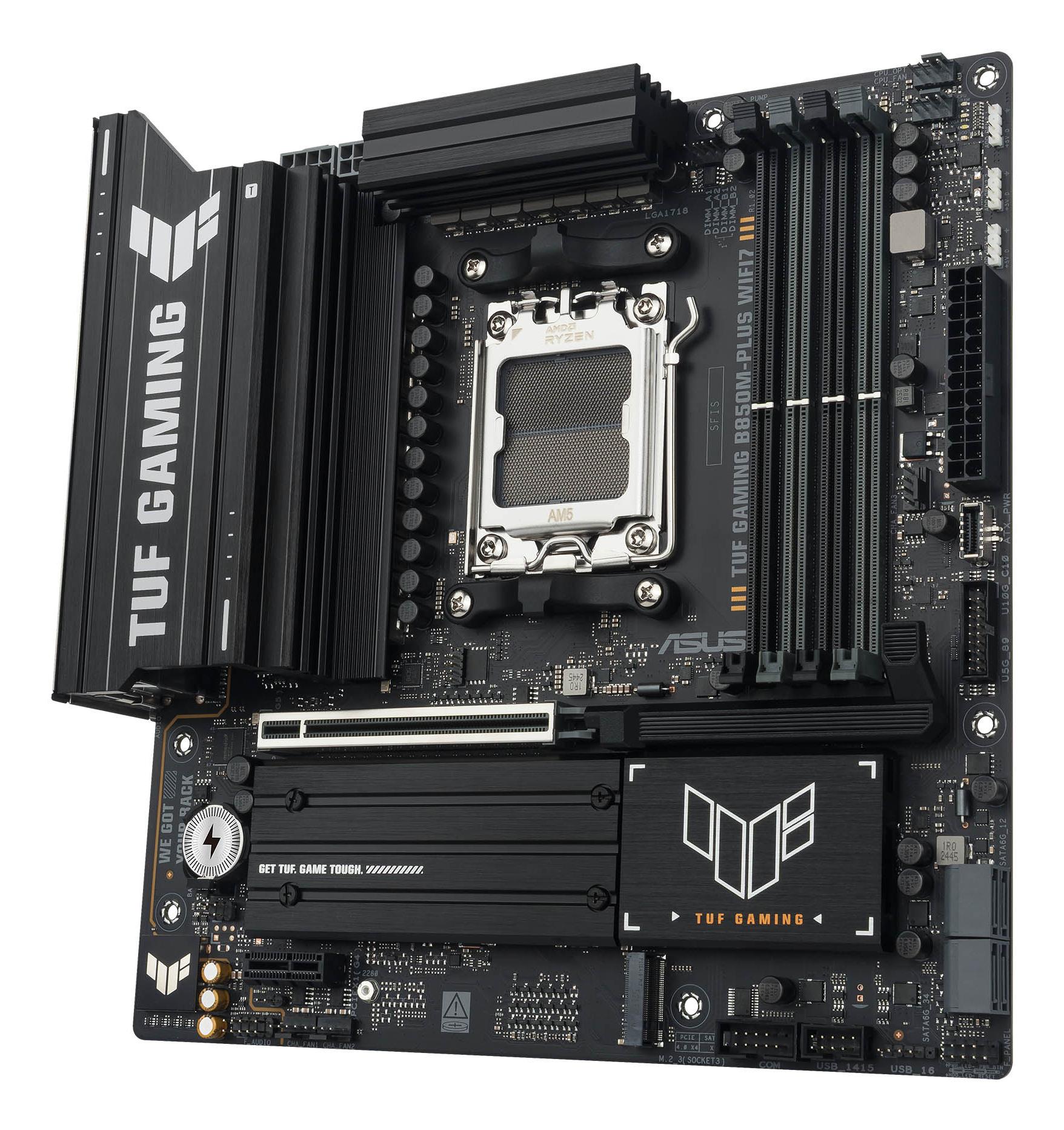 ASUS Mainboard TUF GAMING B850M-PLUS WIFI7 / 90MB1MU0-M0EAY0 Schwarz
