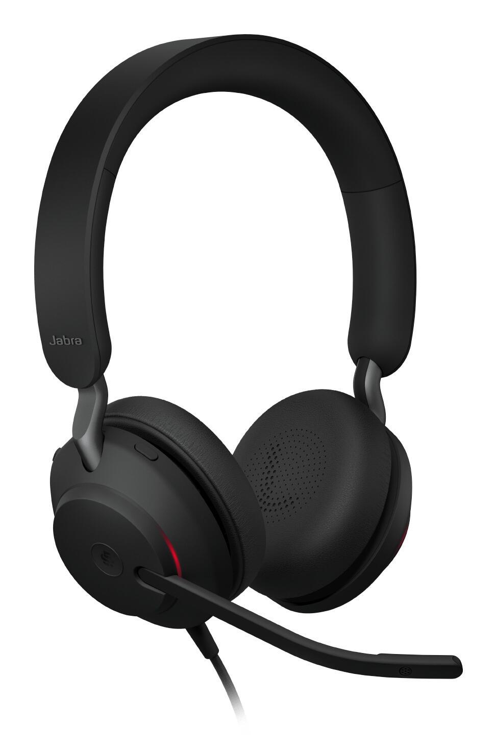 Jabra Headset Evolve2 40 SE UC Stereo / 24189-989-799 Schwarz