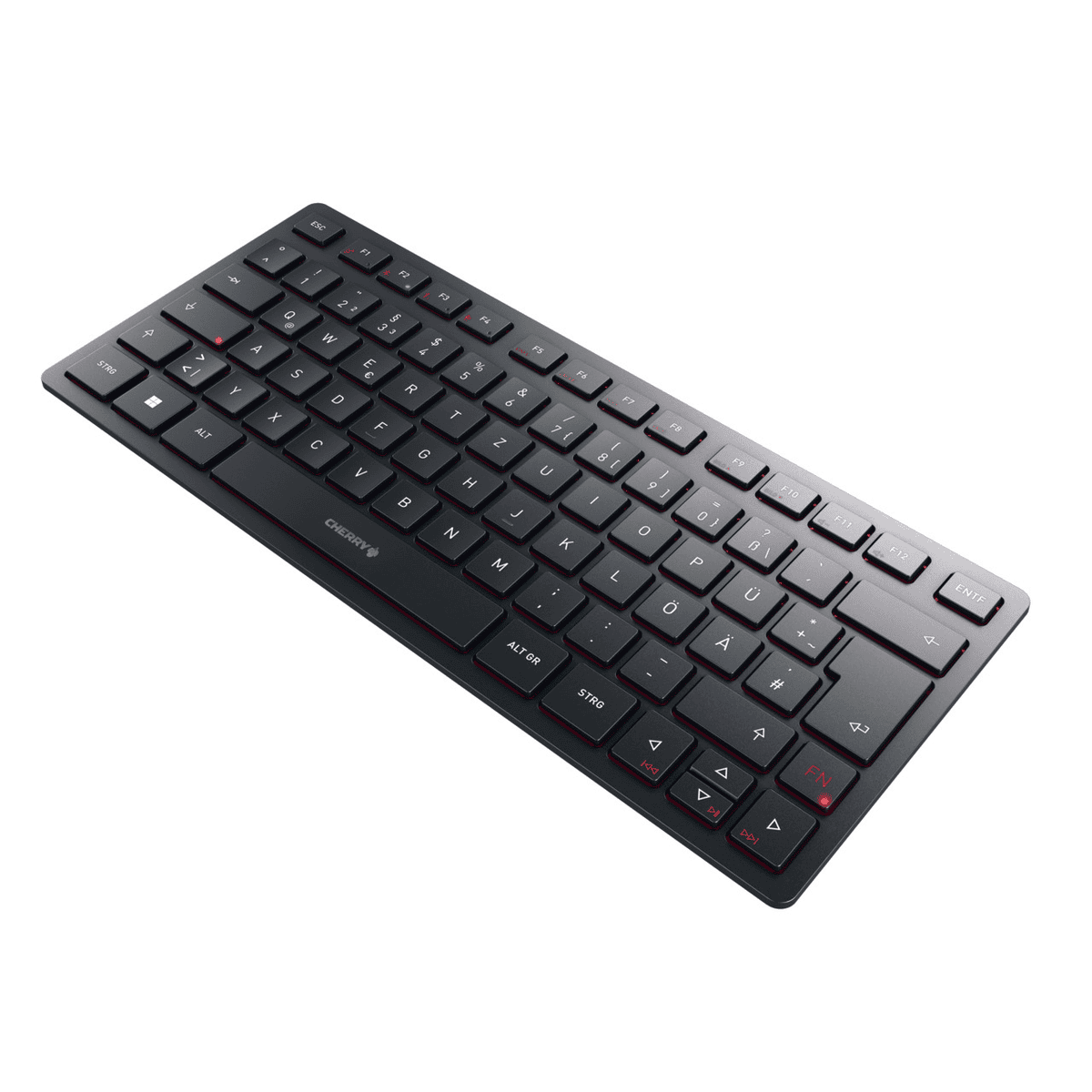 Cherry Tastatur KW 9200 Mini / JK-9250DE-2 Schwarz