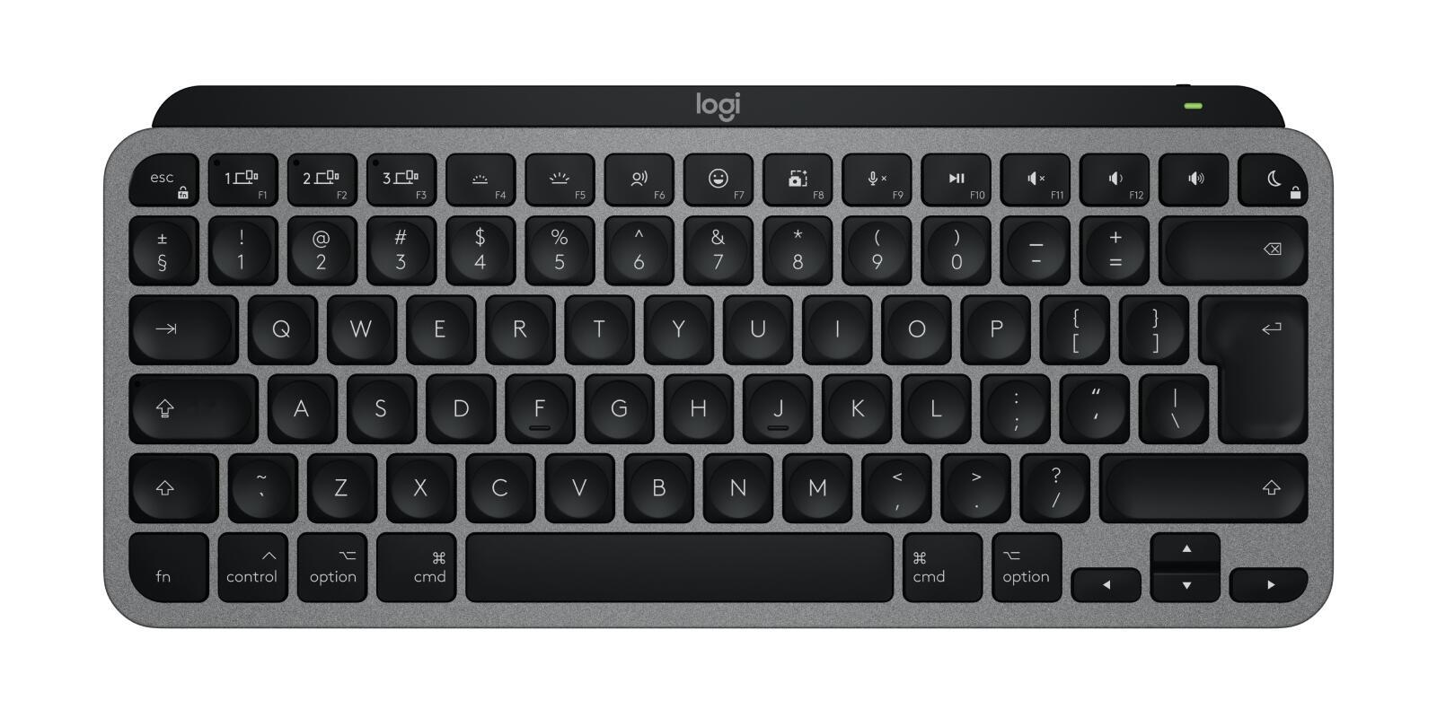 Logitech Keyboard MX Keys Mini für Mac / 920-012652 Black, grey Standard