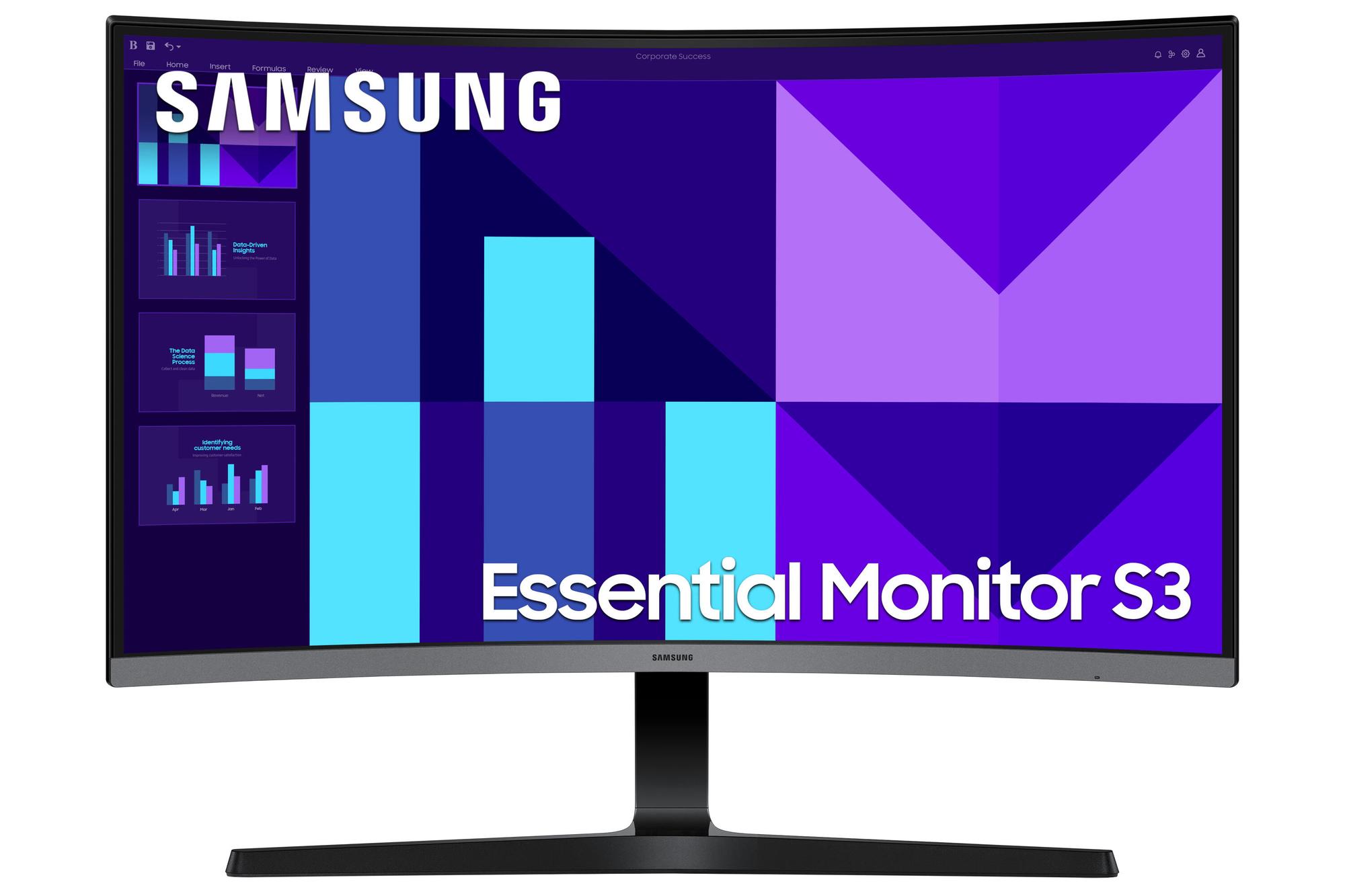 Samsung Monitor Essential S27D396GAU / LS27D396GAUXEN Negro 68,6 cm (27")
