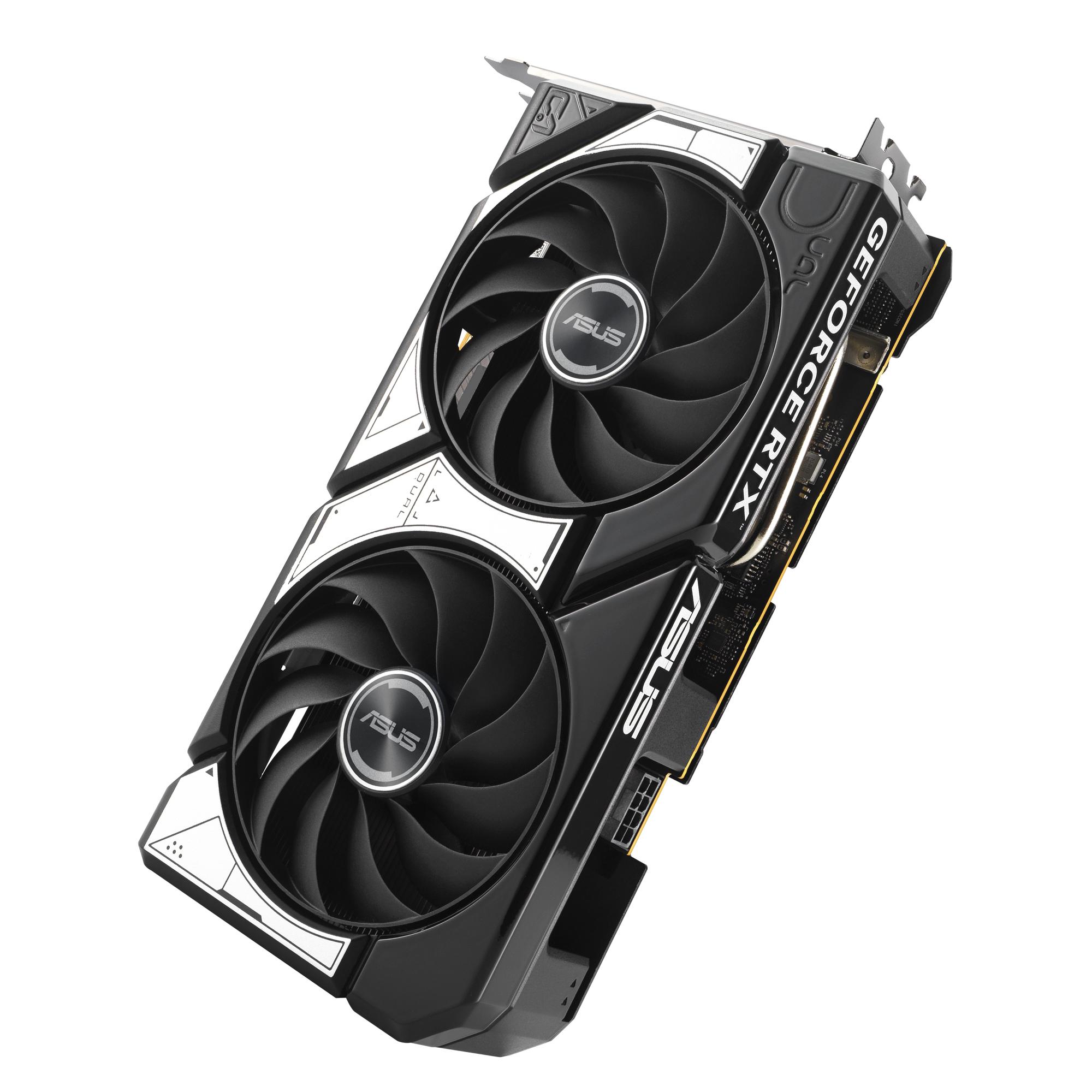 ASUS Grafikkarte DUAL RTX5060 O8G / 90YV0N12-M0NA00 Schwarz, Grau