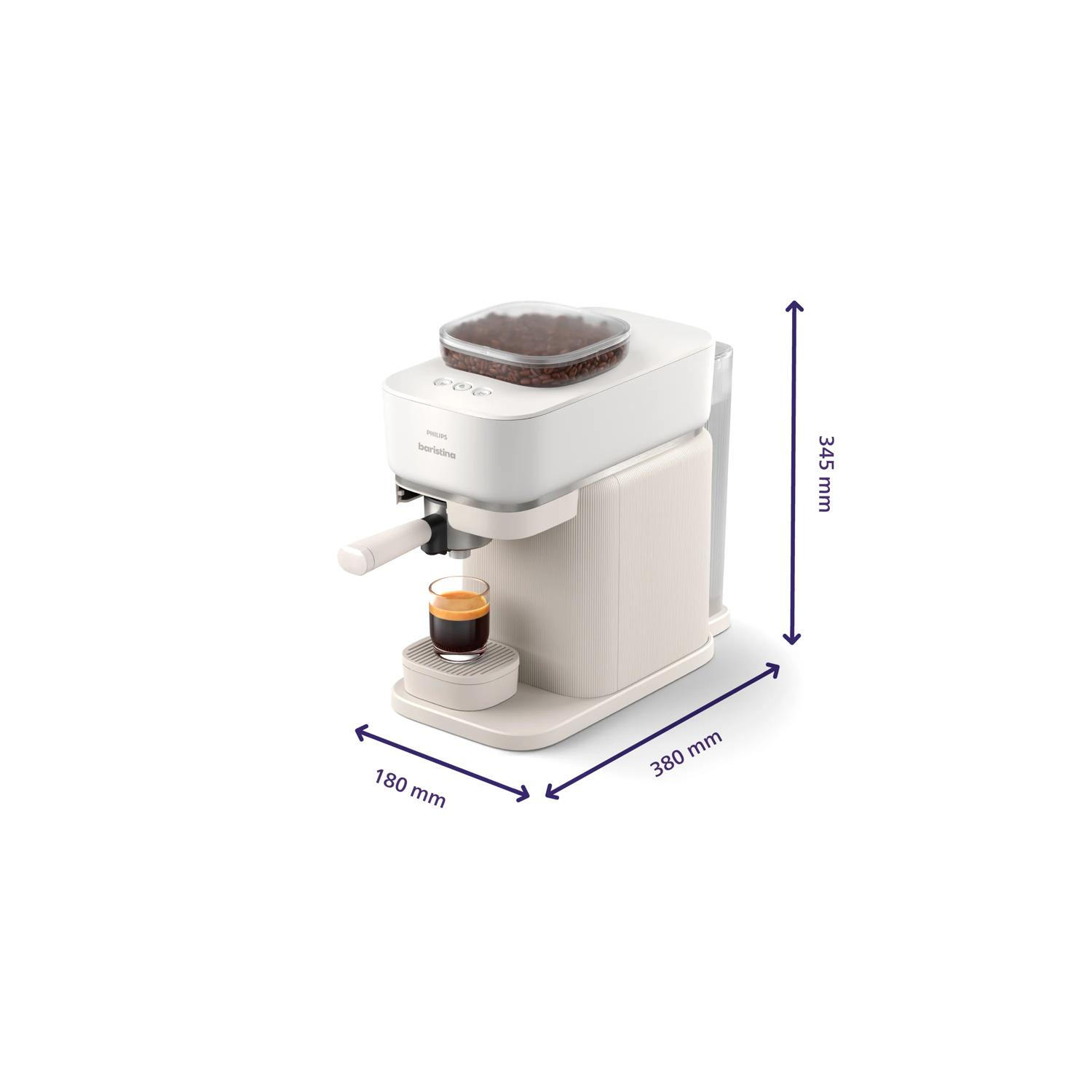 Philips Macchina per caffè espresso Baristina / BAR300/00 Bianco