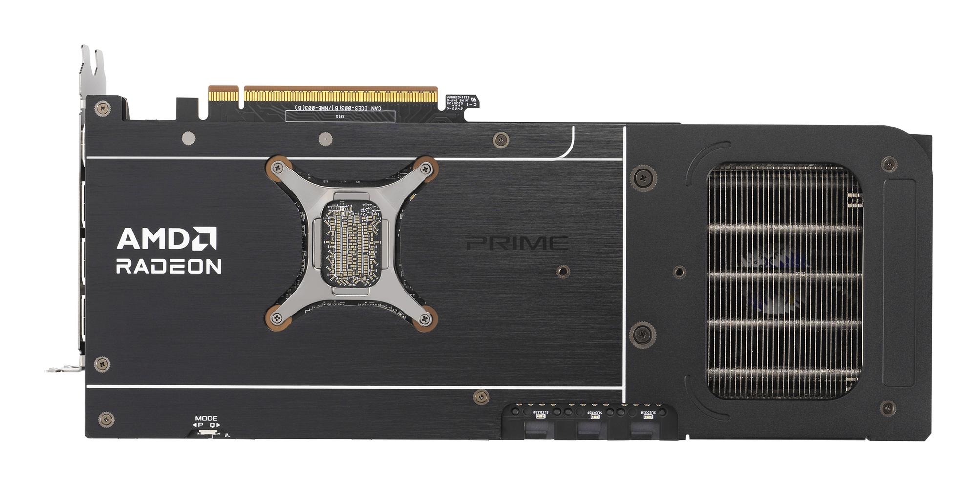 ASUS Carte graphique PRIME RX9070XT O16G / 90YV0L71-M0NA00 Noir