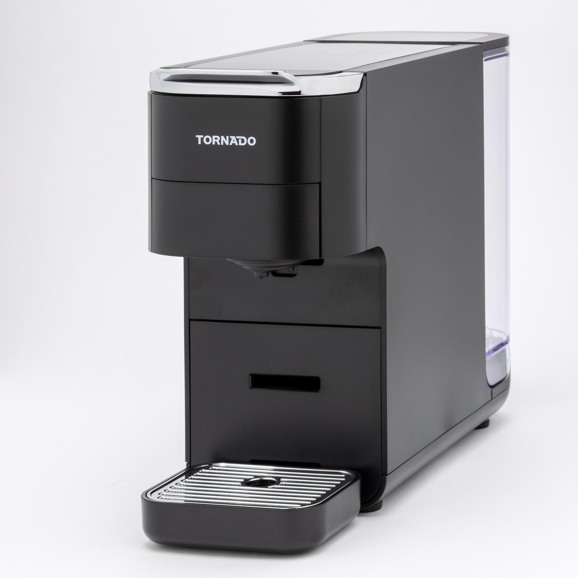TORNADO Kapselmaschine 5-in-1 Capsule Coffee Maker / TCM7042-GS Schwarz