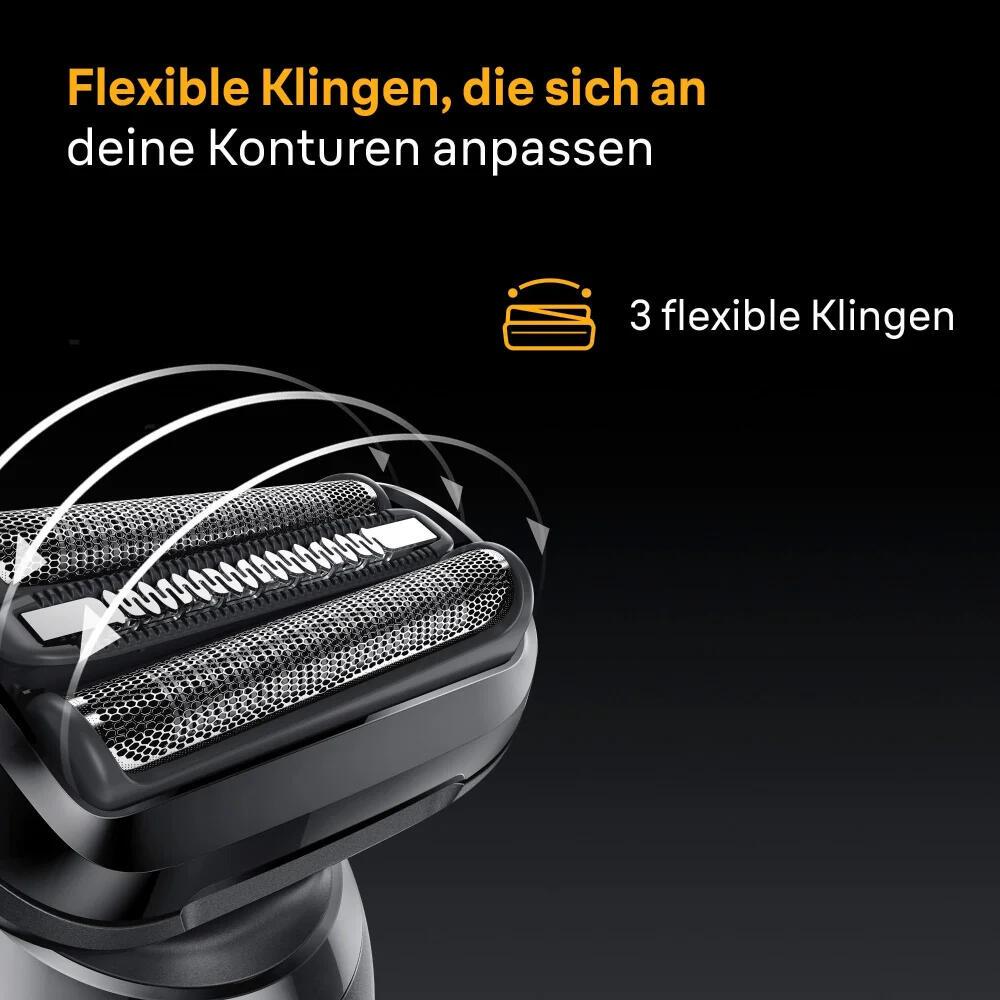 Braun Lame de rasoir Kombipack 54B / 51330 Noir, acier inoxydable Standard