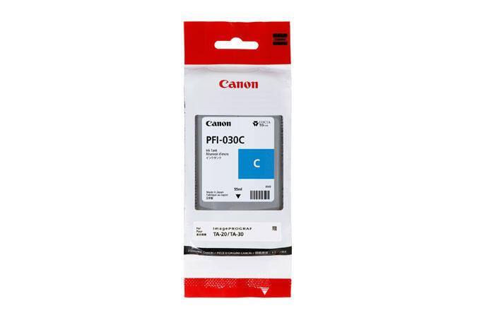 Canon Encre PFI-030C / 3490C001 Cyan Standard