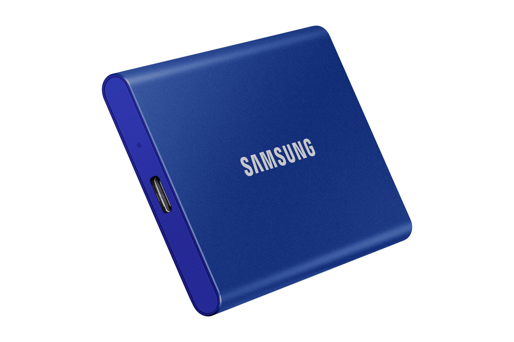 Samsung SSD esterno T7 1TB / MU-PC1T0H/WW Blu