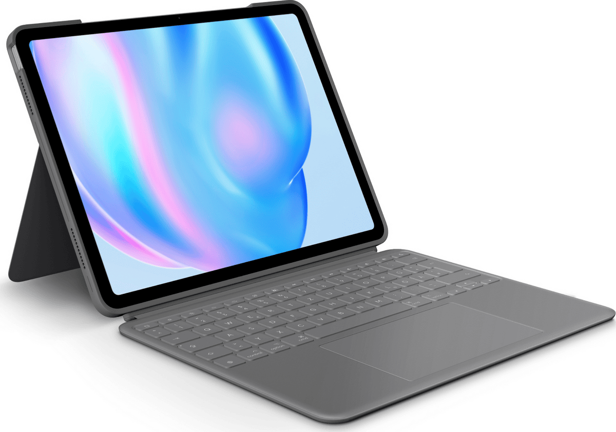 Logitech Case and keyboard Combo Touch für iPad Air / 920-012611 Gray