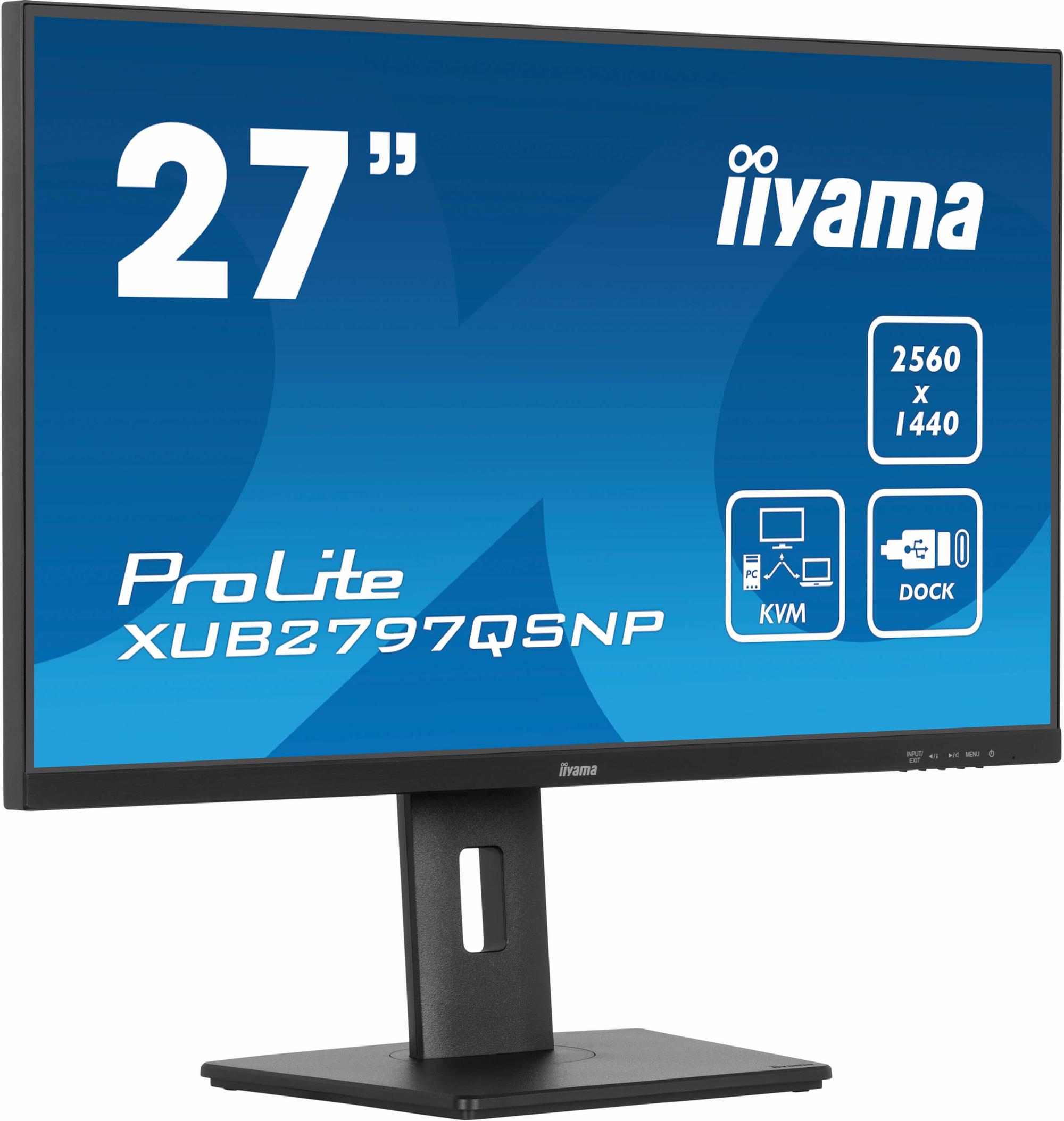 iiyama Monitor XUB2797QSNP-B1 / XUB2797QSNP-B1 Negro 68,6 cm (27")