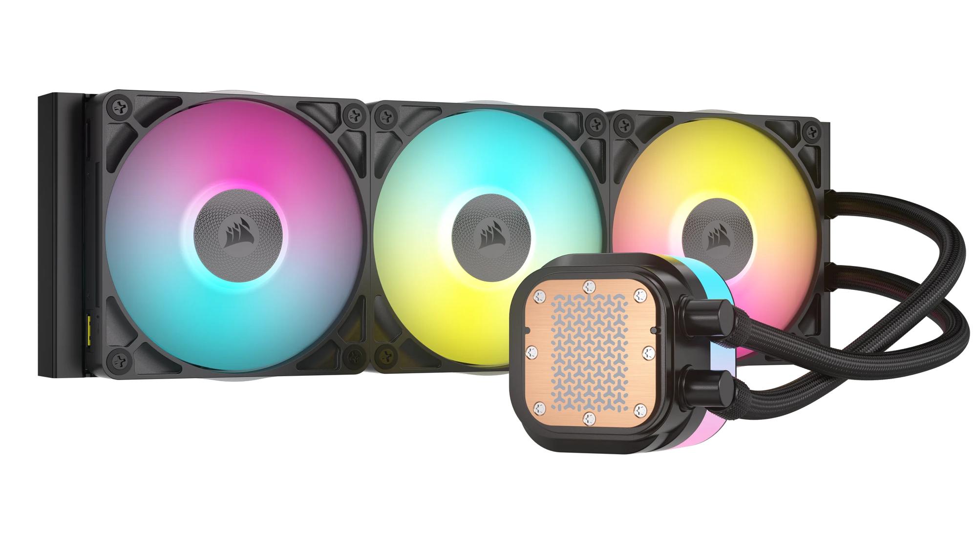 Corsair Water cooling iCUE LINK TITAN 360 RX RGB AIO / CW-9061018-WW Black XL