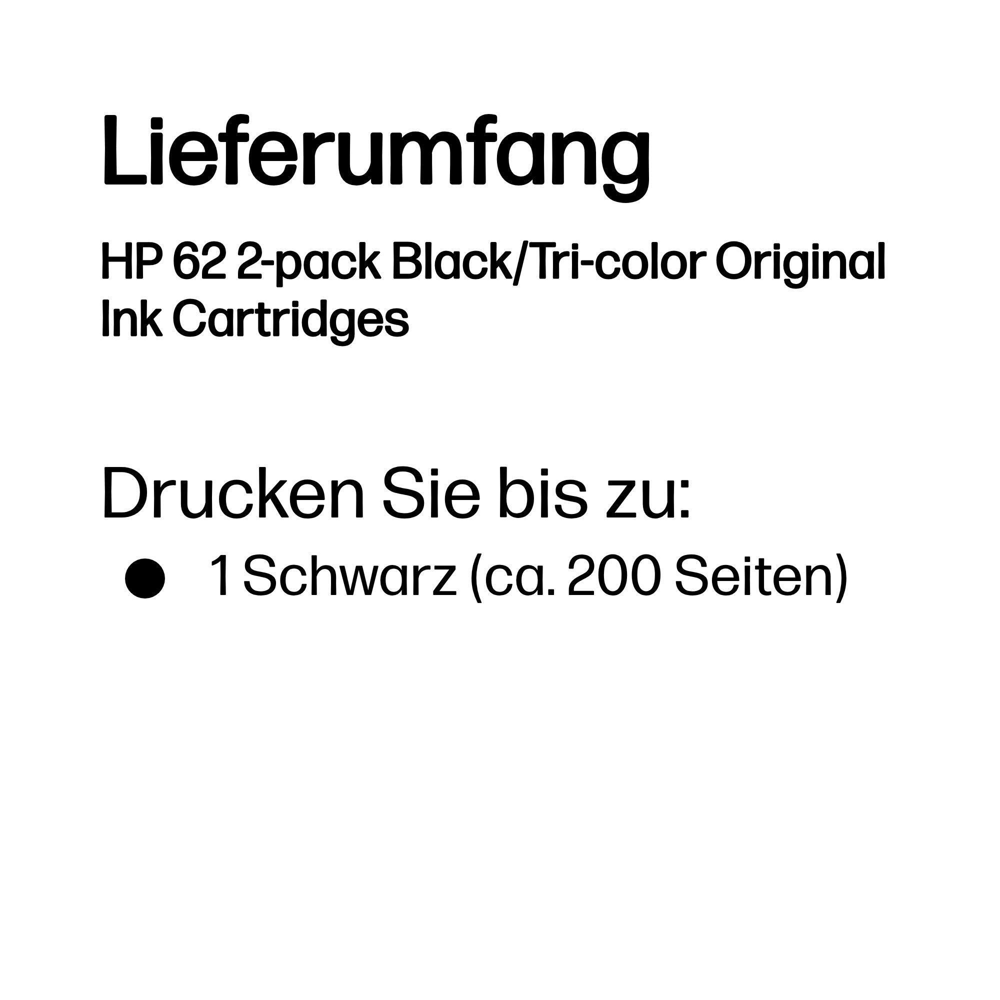 HP Ink 62 / N9J71AE BK,C,M,Y Multipack