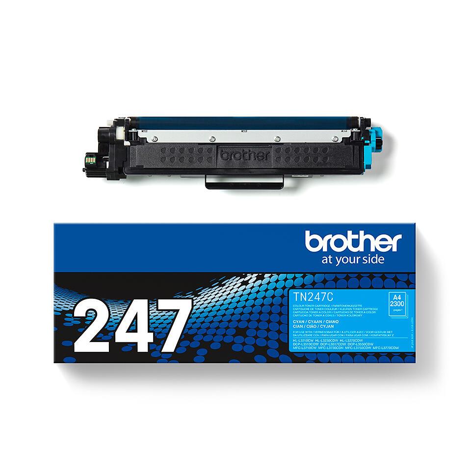 Brother Toner TN-247C / TN247C Cyan XL