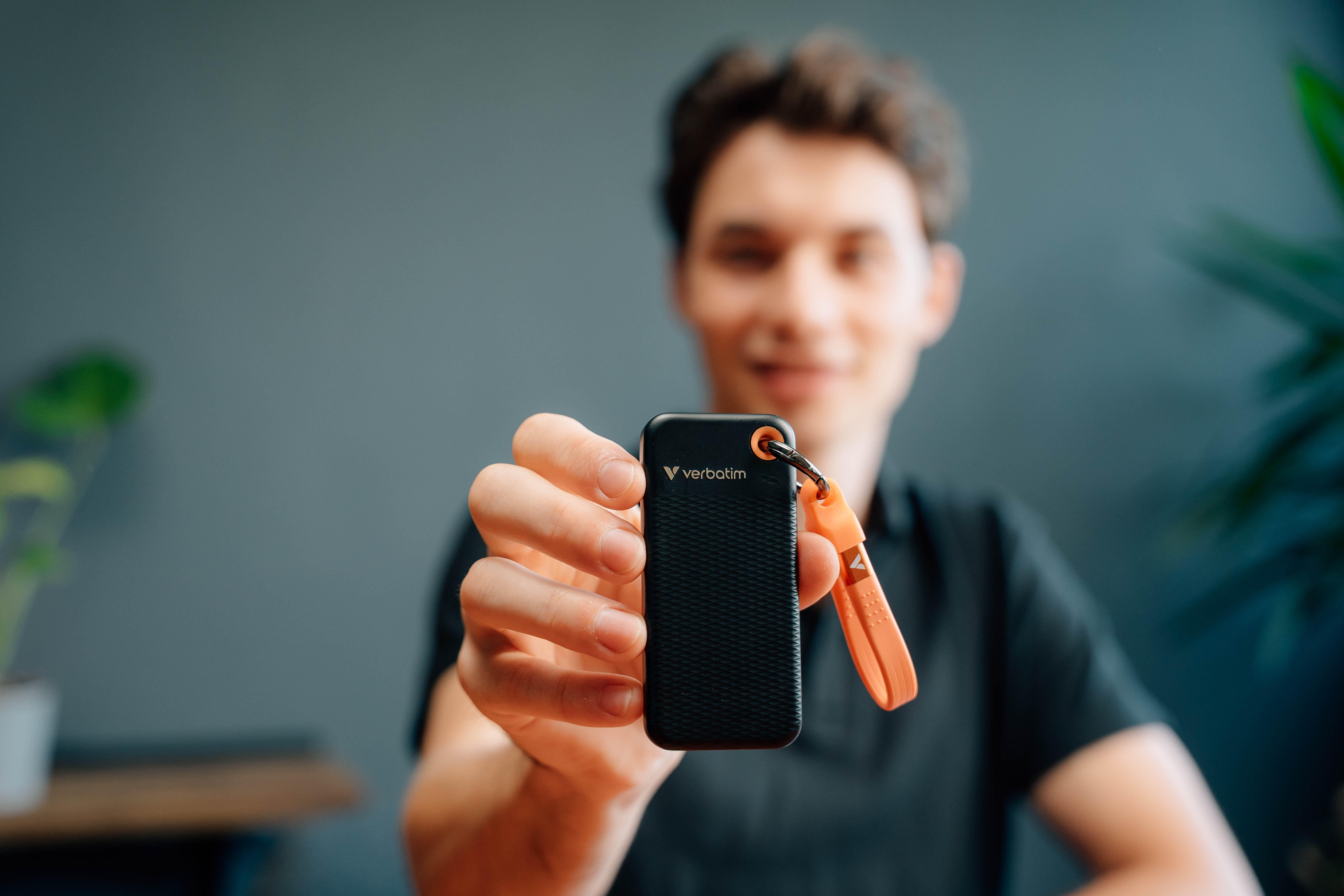 Verbatim Externe SSD Pocket 1TB / 32193 Schwarz, Orange