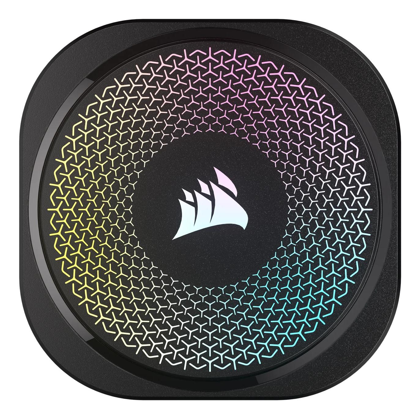 Corsair Refrigeración por agua NAUTILUS 360 ARGB / CW-9060093-WW Negro XL
