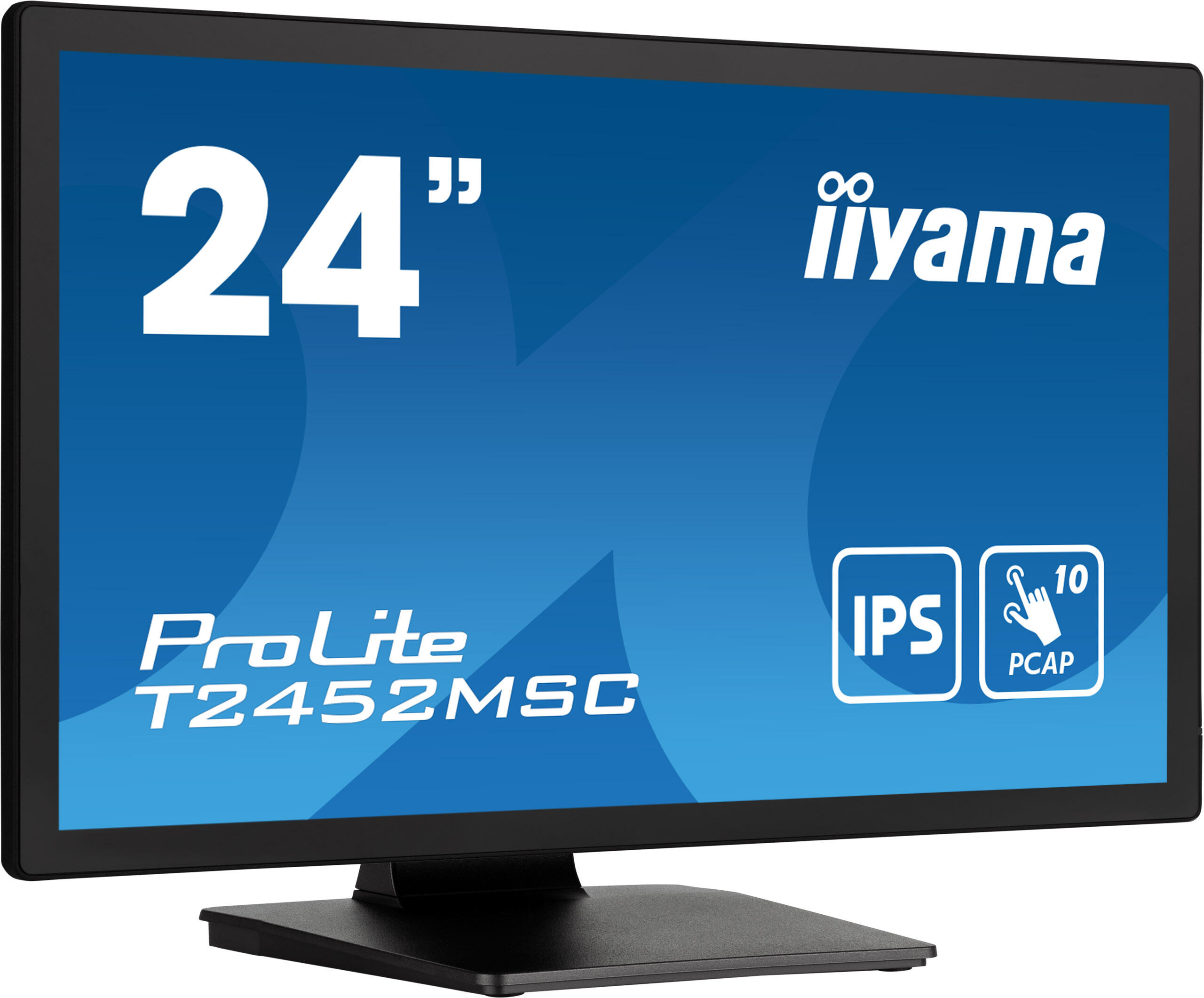 iiyama Digital signage ProLite T2452MSC / T2452MSC-B1 Black 60.5 cm (23.8")