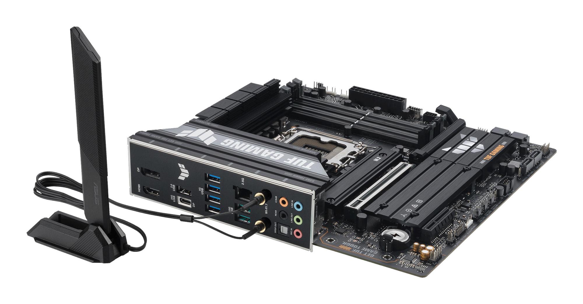 ASUS Mainboard TUF Gaming B860M-Plus WiFi / 90MB1JV0-M0EAY0 Black