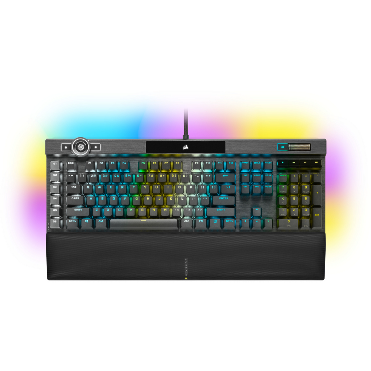 Corsair Tastatur K100B / CH-912A01A-DE Schwarz