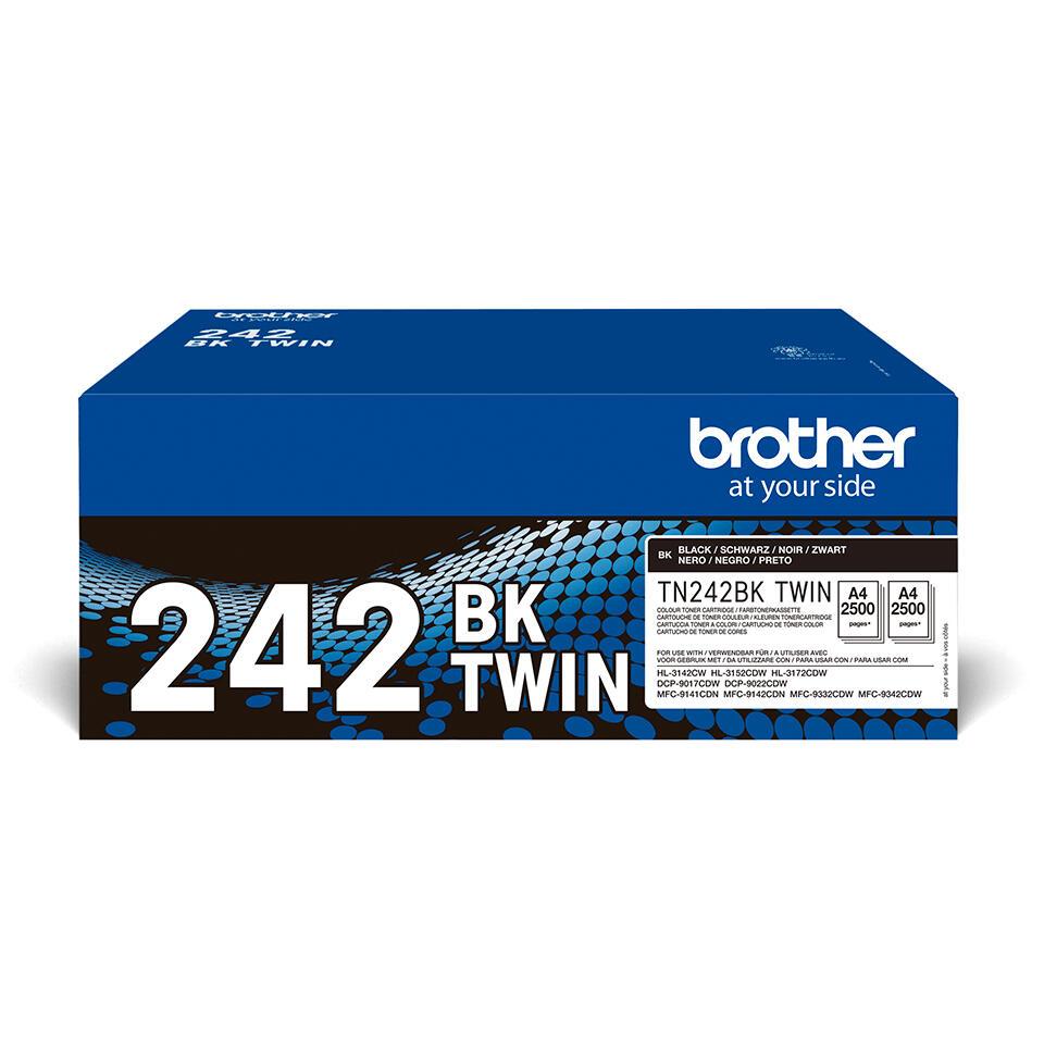 Brother Tóner TN-242BKTWIN / TN242BKTWIN Negro Doppelpack
