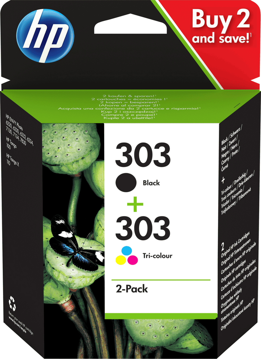 HP Tinta 303 / 3YM92AE BK,C,M,Y Multipack