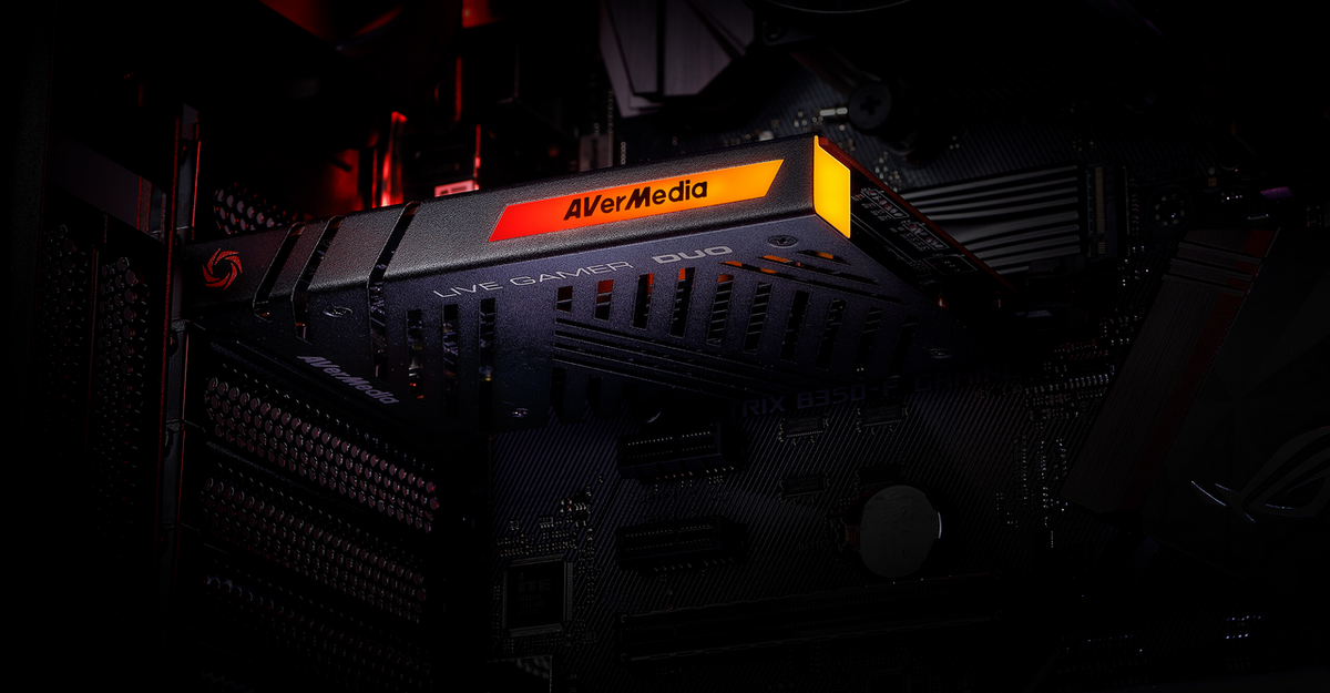 AVerMedia Tarjeta de captura Live Gamer DUO / GC570D Negro