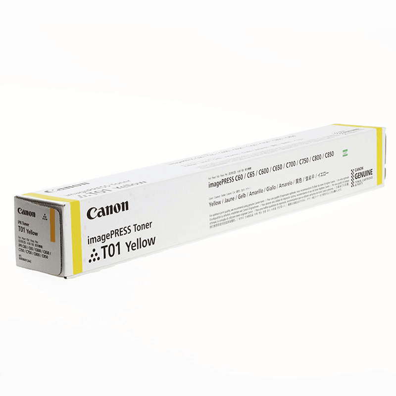 Canon Tóner T01 / 8069B001 Amarillo (8069B001/8069B001AA) Canon Tóner T01 / 8069B001 Amarillo (8069B001/8069B001AA)