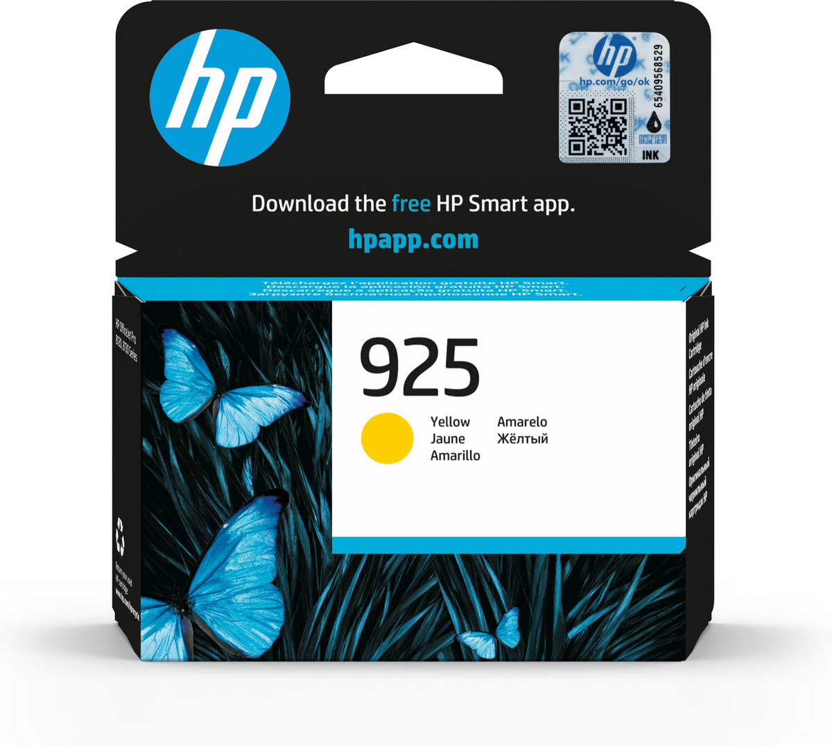 HP Tinta 925 / 4K0V8PE Amarillo