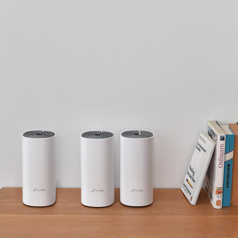 TP-Link Sistema WLAN en malla E4 / DECO E4(3-PACK) Blanco, gris 3-Pack